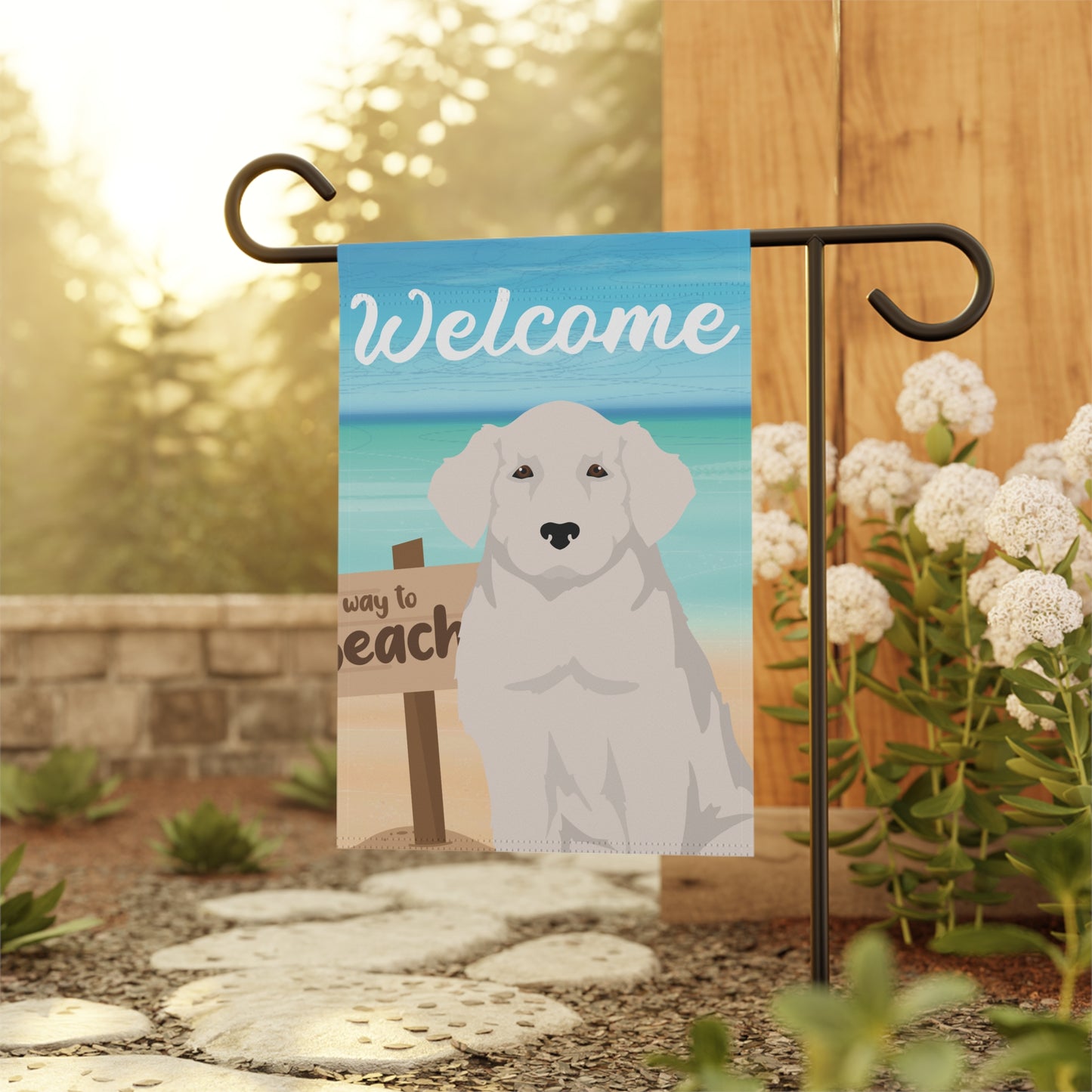 Kuvas Dog Garden Flag