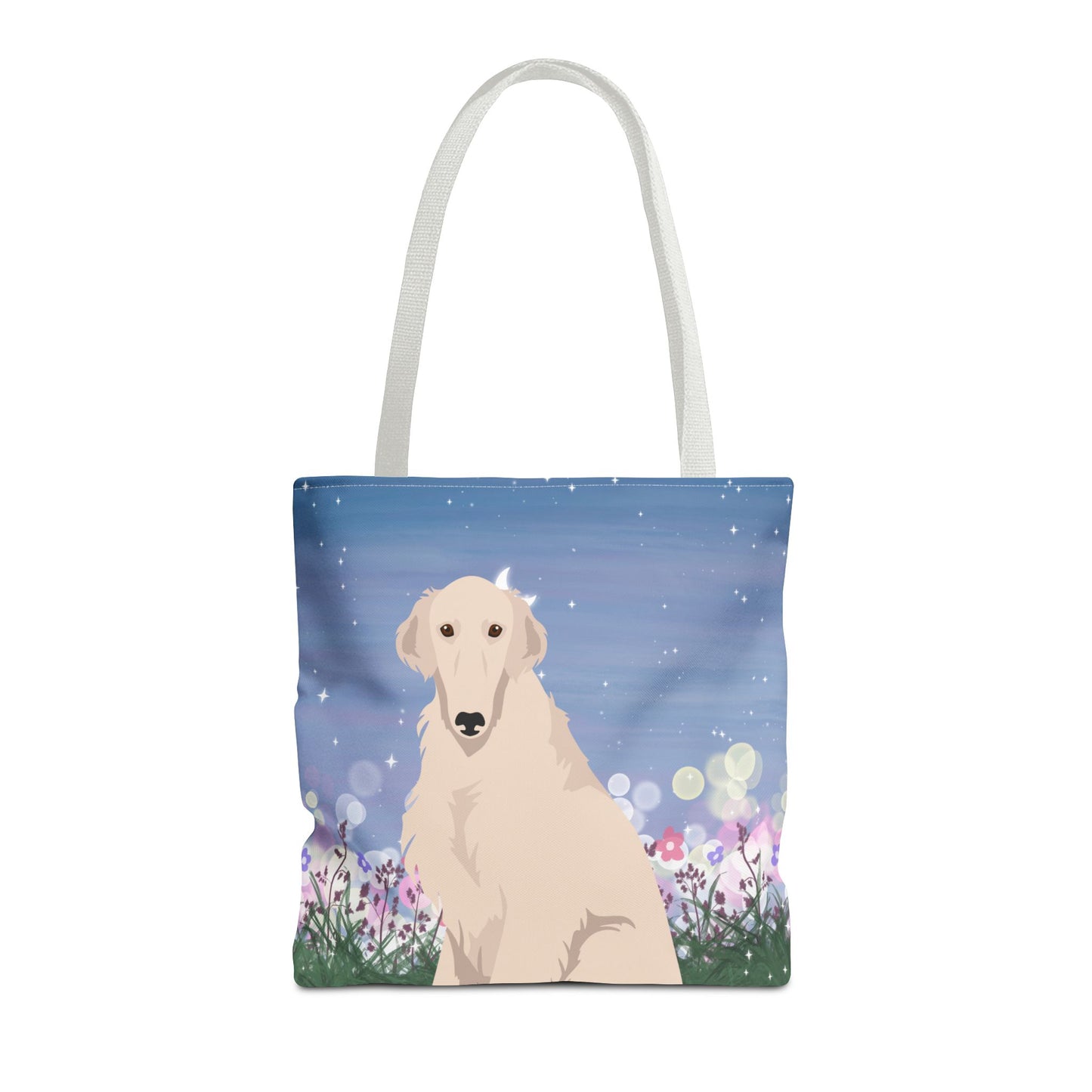 Borzoi Dog Tote Bag 16x16