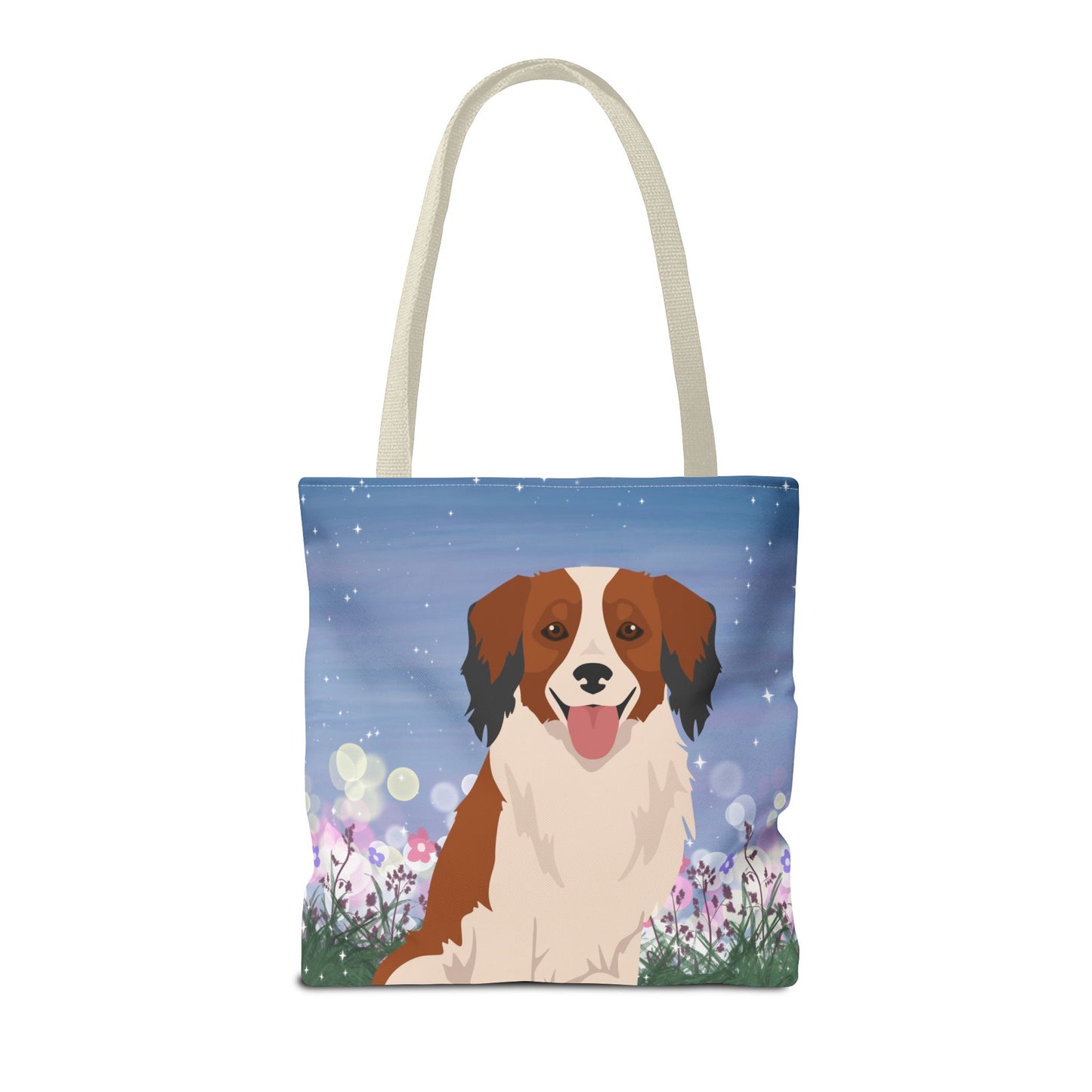 Kooikerhondje Dog Tote Bag 16x16
