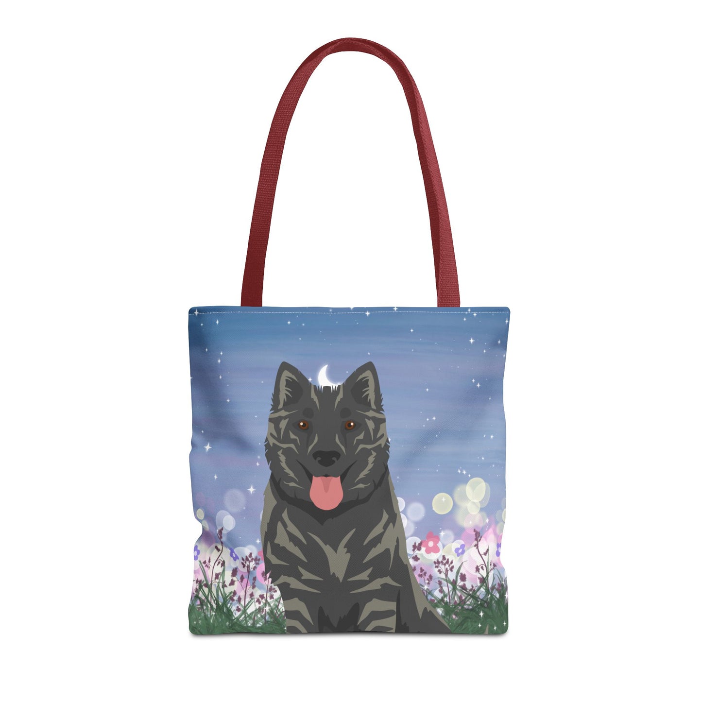 Kintamani Bail Dog Tote Bag 16x16