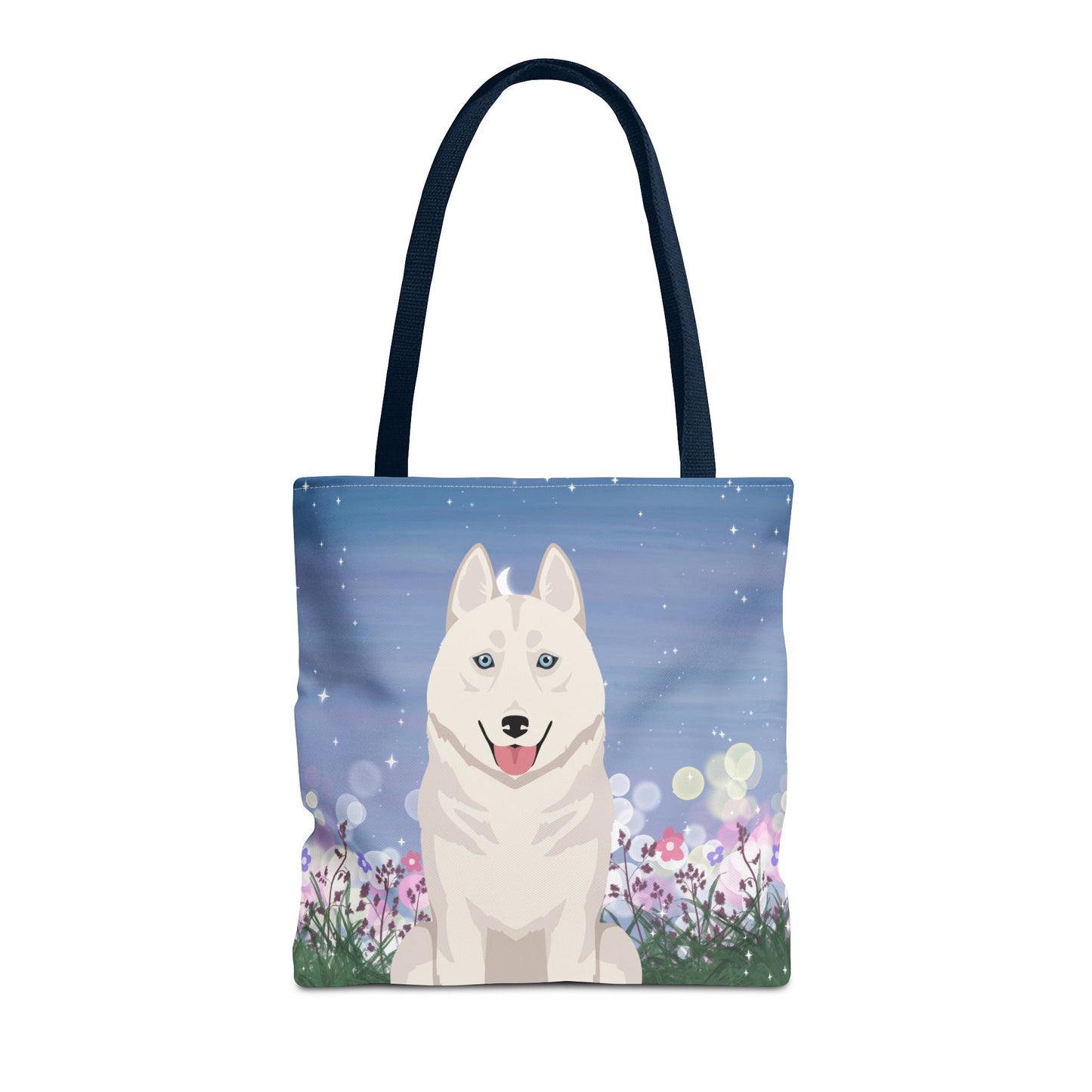 Siberian Husky Dog Tote Bag 16x16