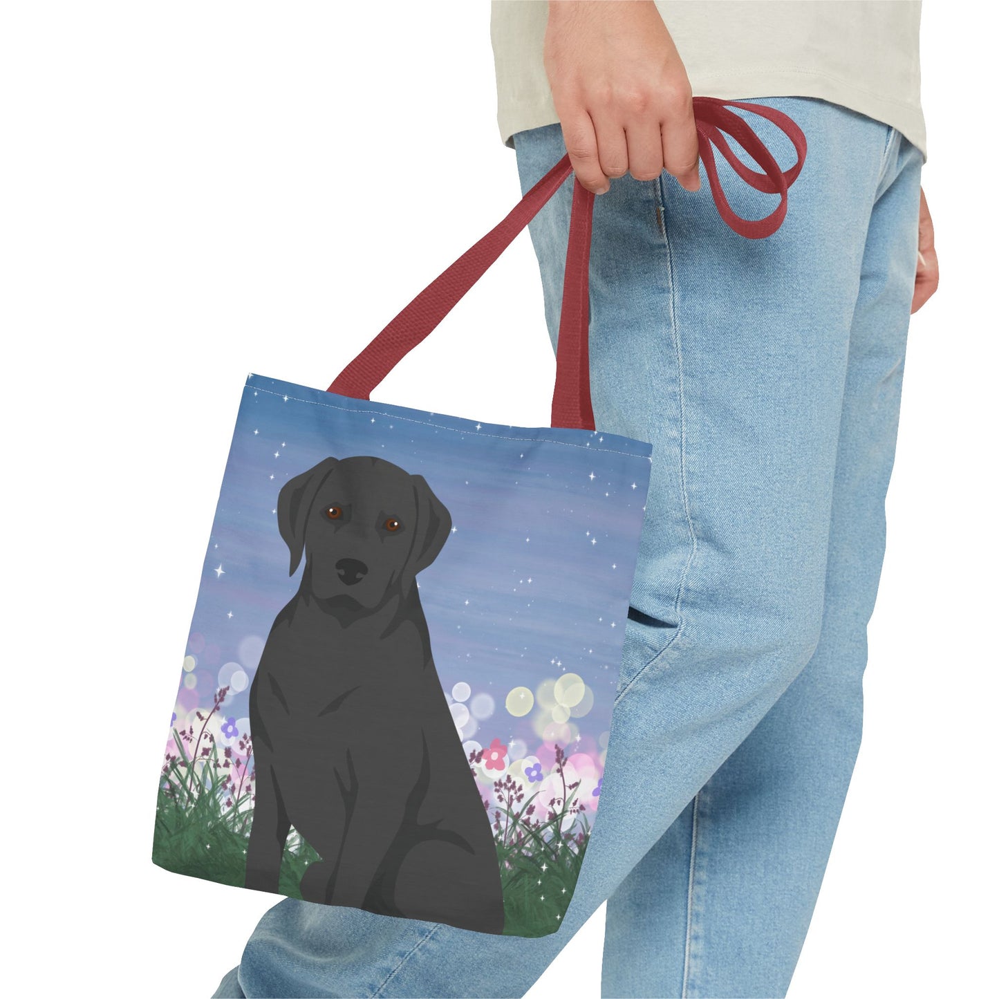 Labrador Retriever Dog Tote Bag 13x13