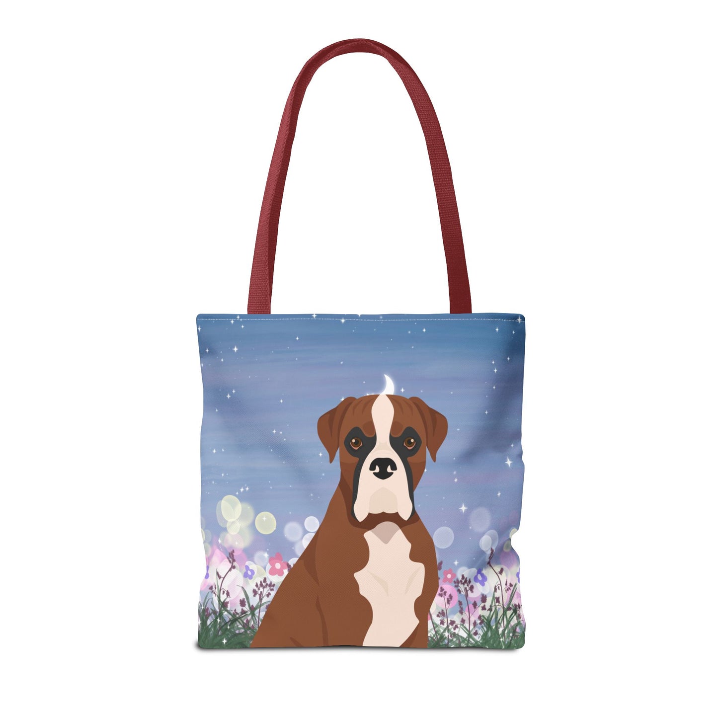 Boxer Dog Tote Bag 16x16