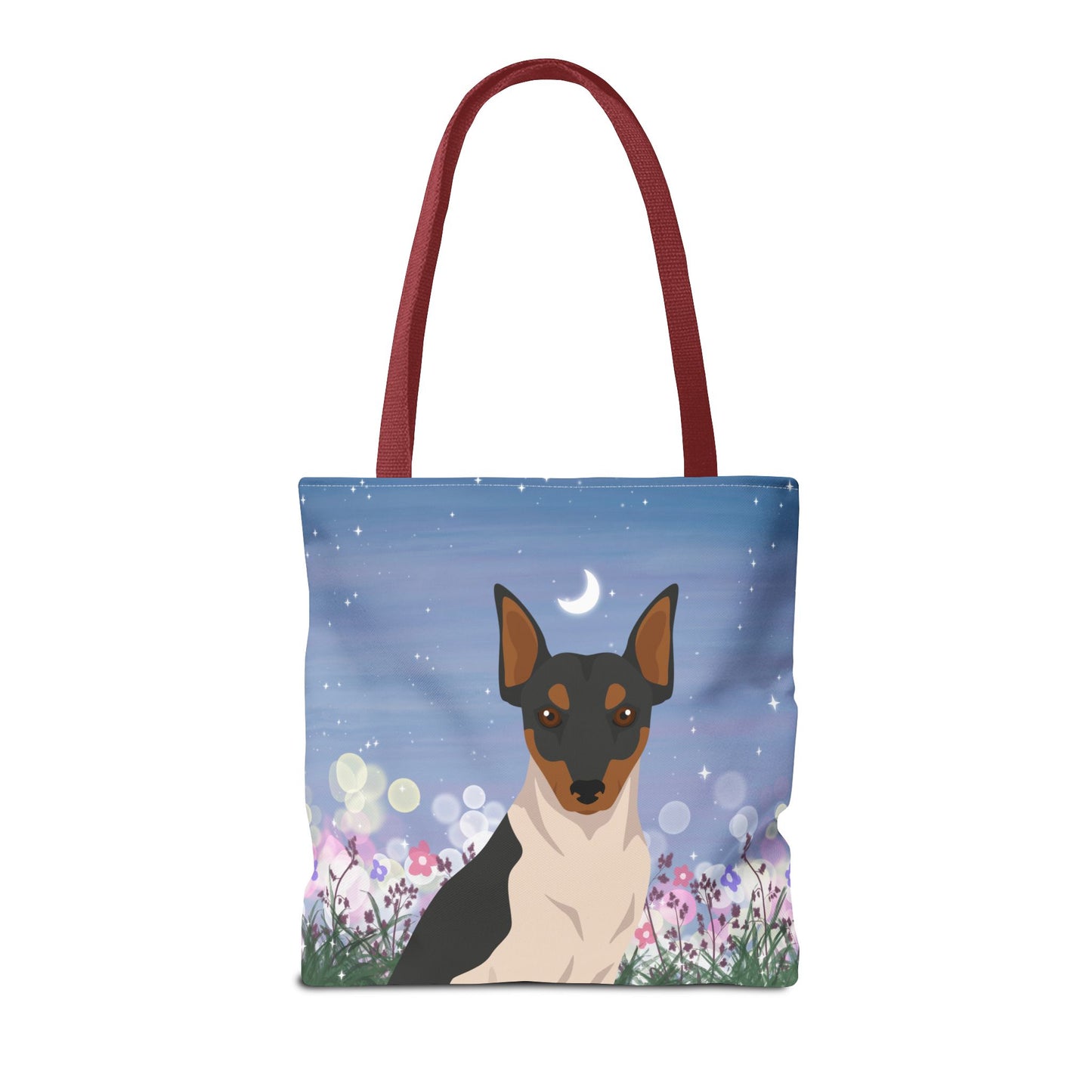 Brazilian Terrier Dog Tote Bag 16x16