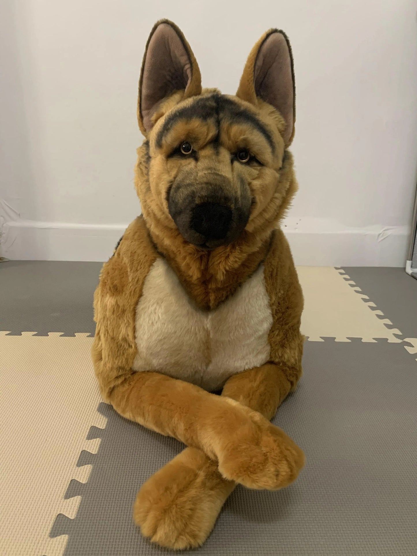 Logan the German Shepherd Dog Plush 42in