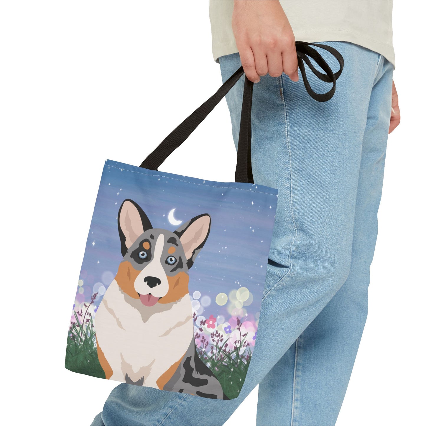 Cardigan Welsh Corgi Dog Tote Bag 13x13