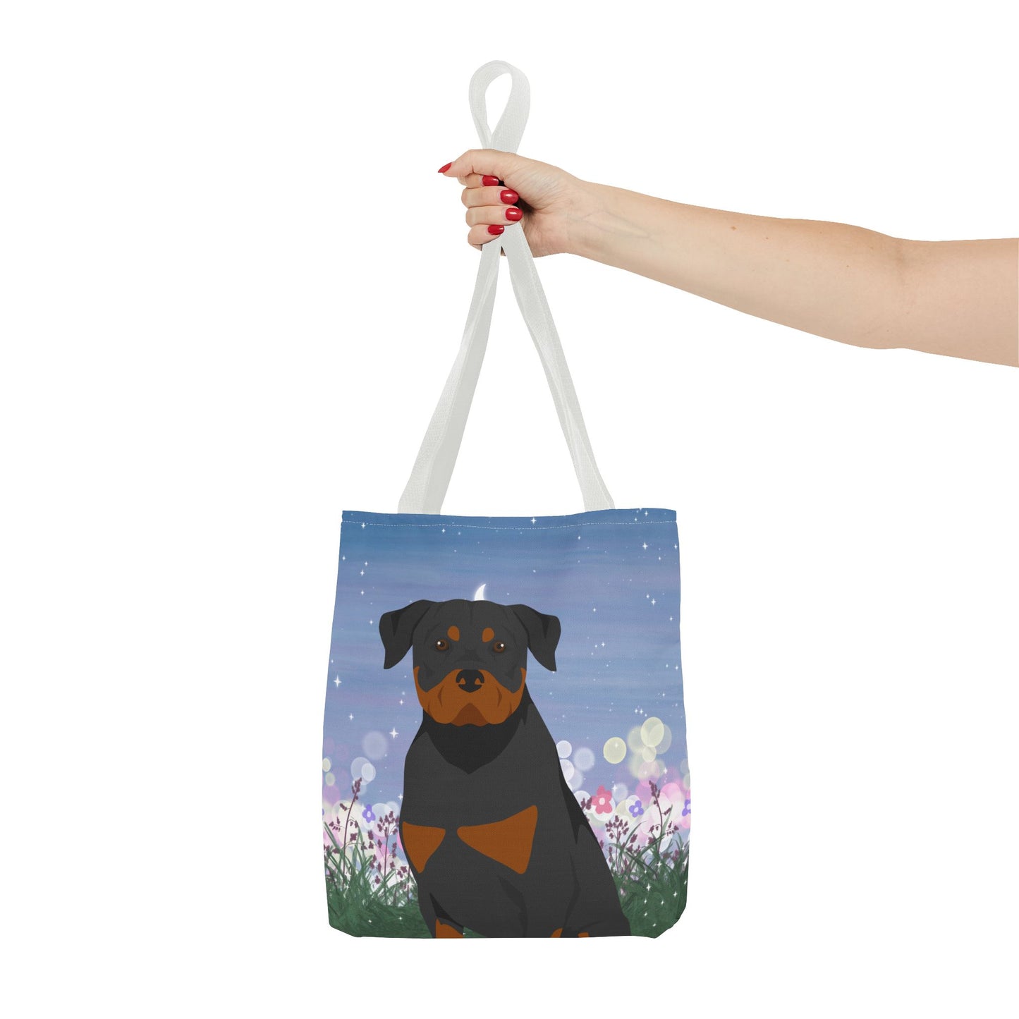 Rottweiler Dog Tote Bag 13x13