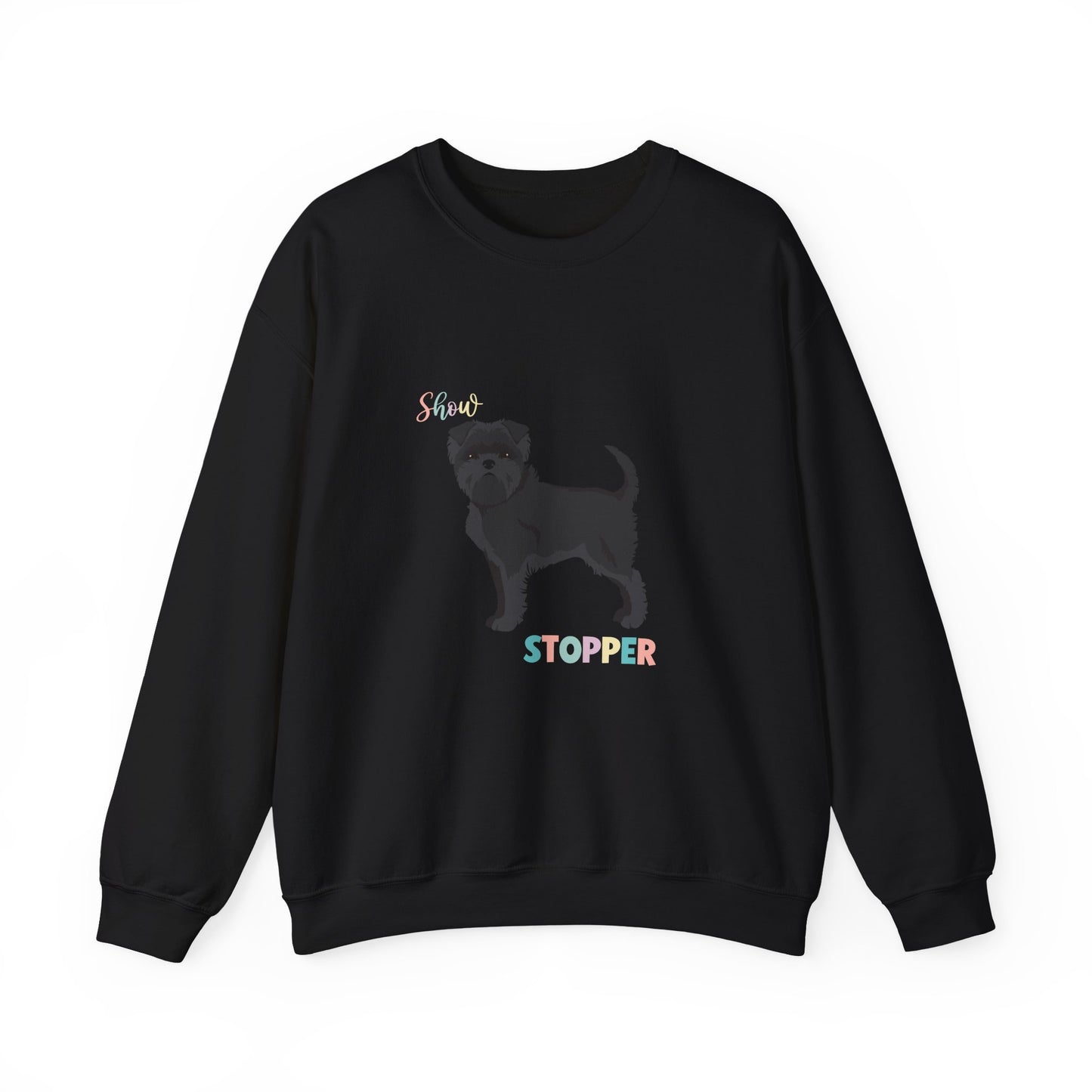 Affenpinscher Dog Unisex Heavy Blend Crewneck Sweatshirt