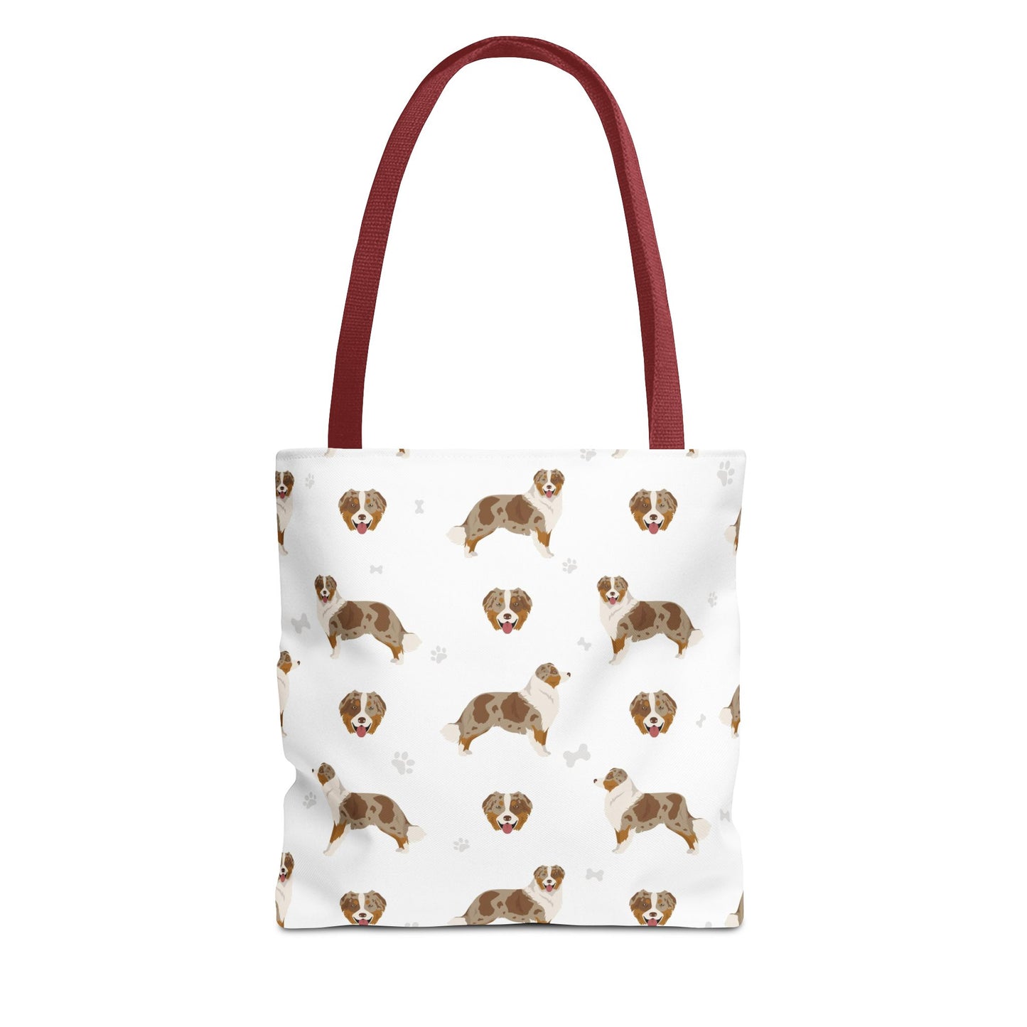 Australian Shepherd Dog Tote Bag, Aussie Dog Mom Gift