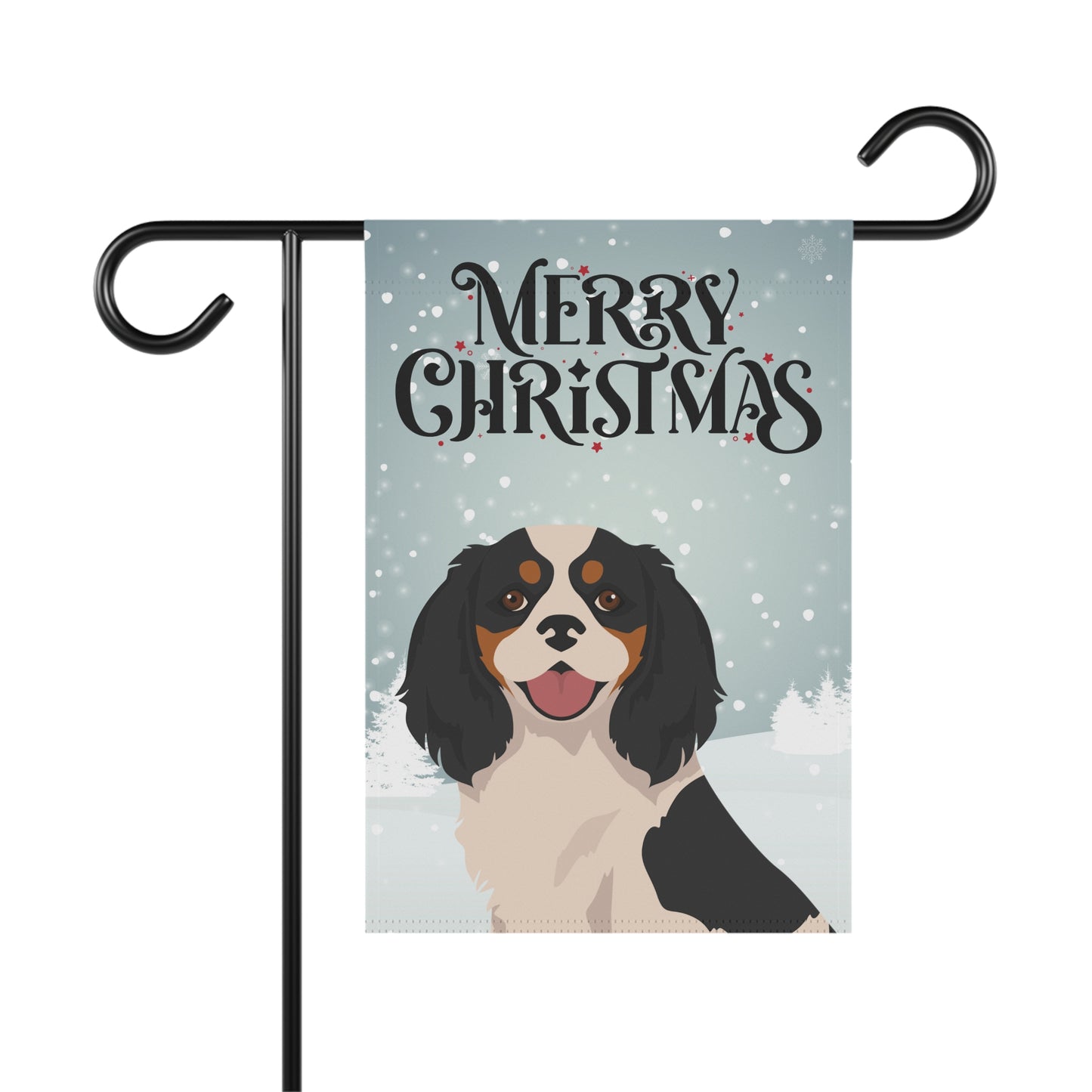 Cavalier King Charles Spaniel Dog Garden Flag