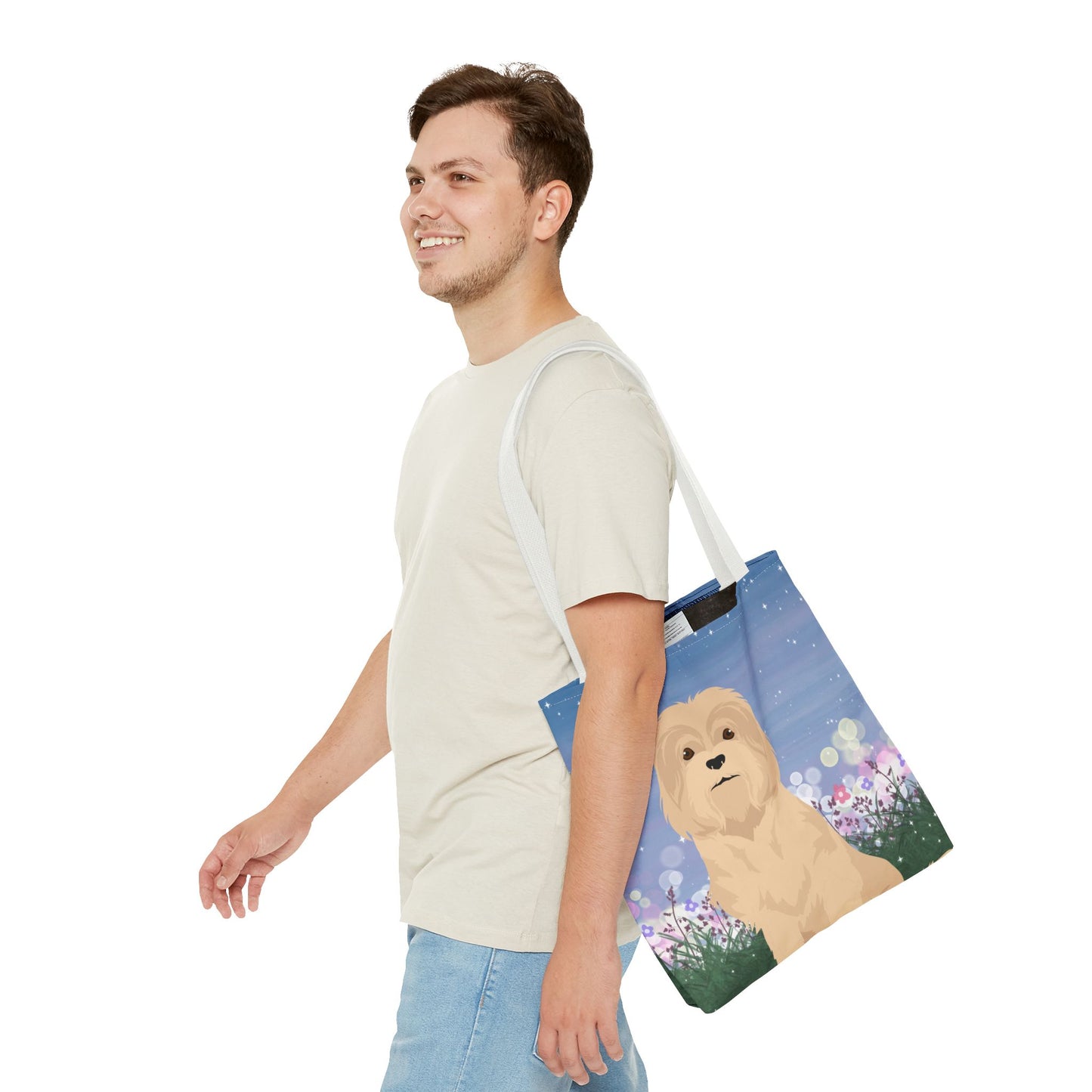 Lowchen Dog Tote Bag 16x16
