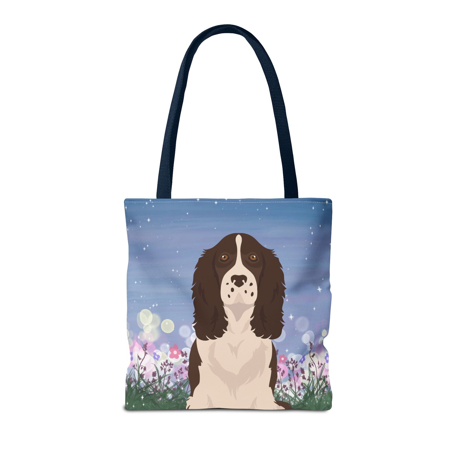 Springer Speniel Dog Tote Bag 16x16
