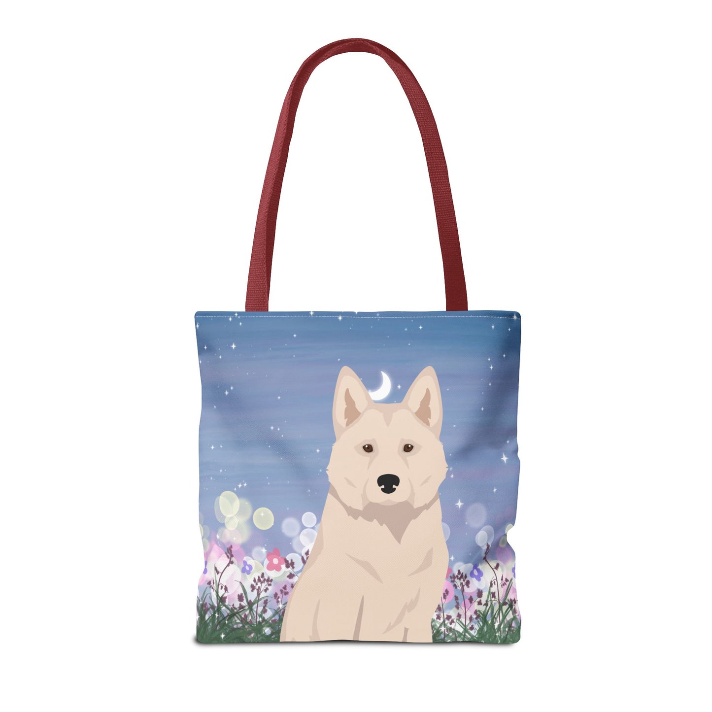 Alaskan Husky Dog Tote Bag 16x16