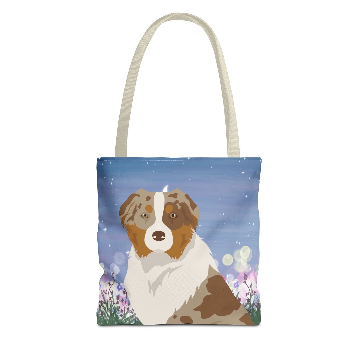 Australian Shepherd Dog Tote Bag 13x13