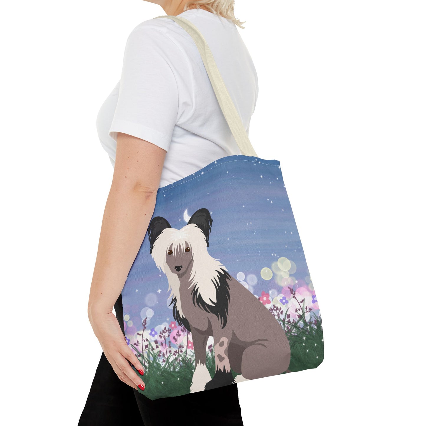 Chinese Crested Dog Dog Tote Bag 16x16