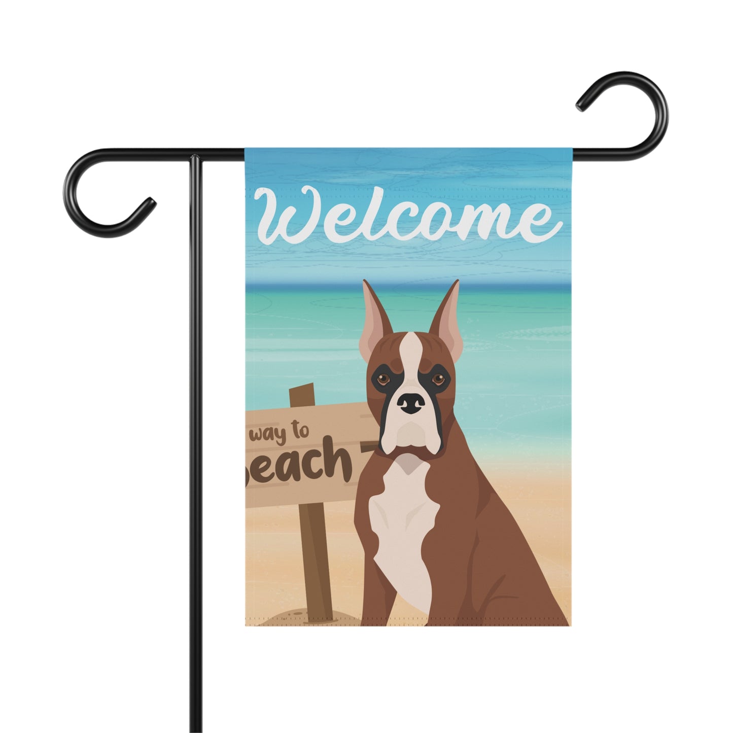 Boxer Dog Garden Flag