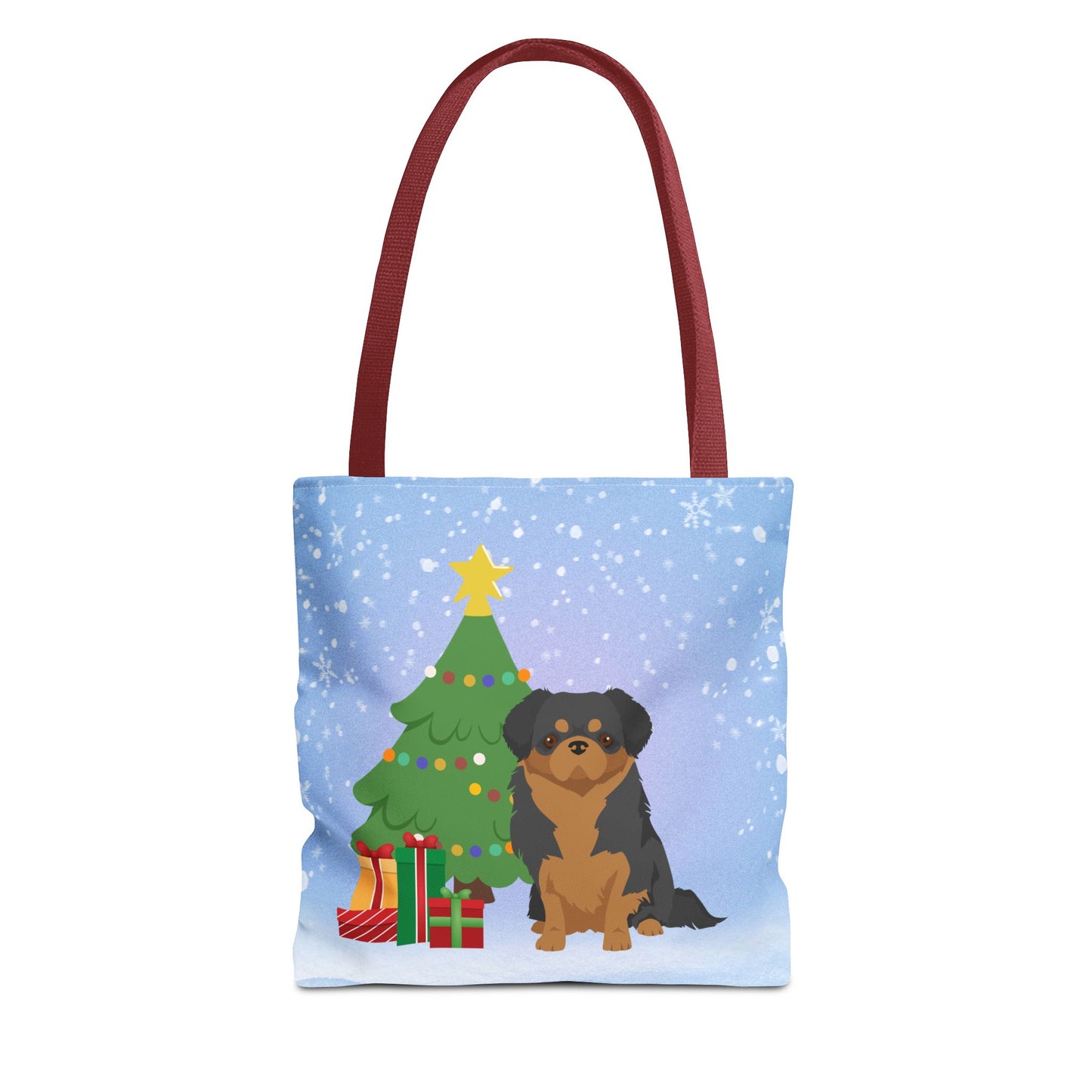 Tibetan Spaniel Dog Tote Bag, Dog Mom Gift