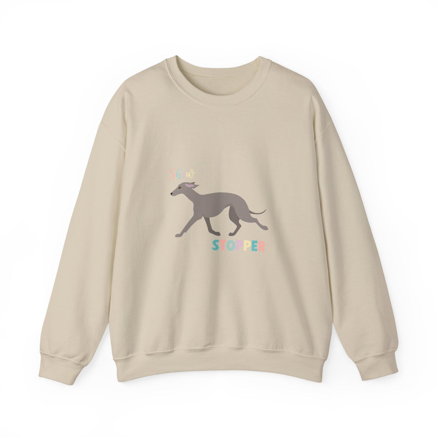 Italian Greyhound Dog Unisex Heavy Blend Crewneck Sweatshirt