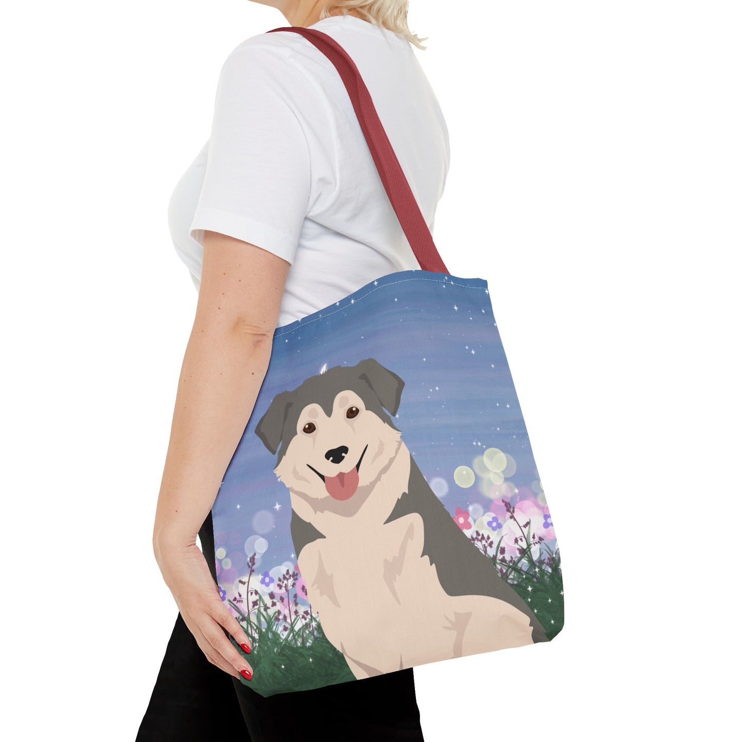 Aidi Dog Tote Bag 16x16