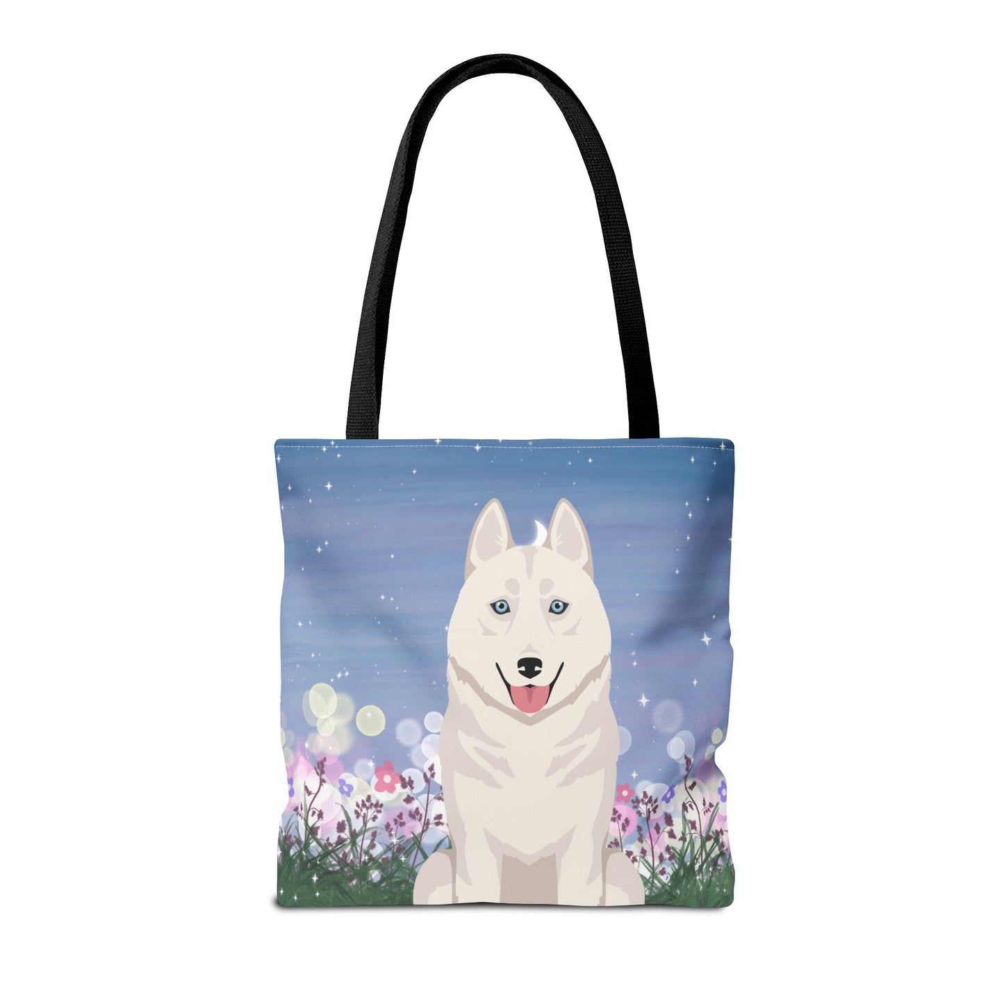 Siberian Husky Dog Tote Bag 16x16