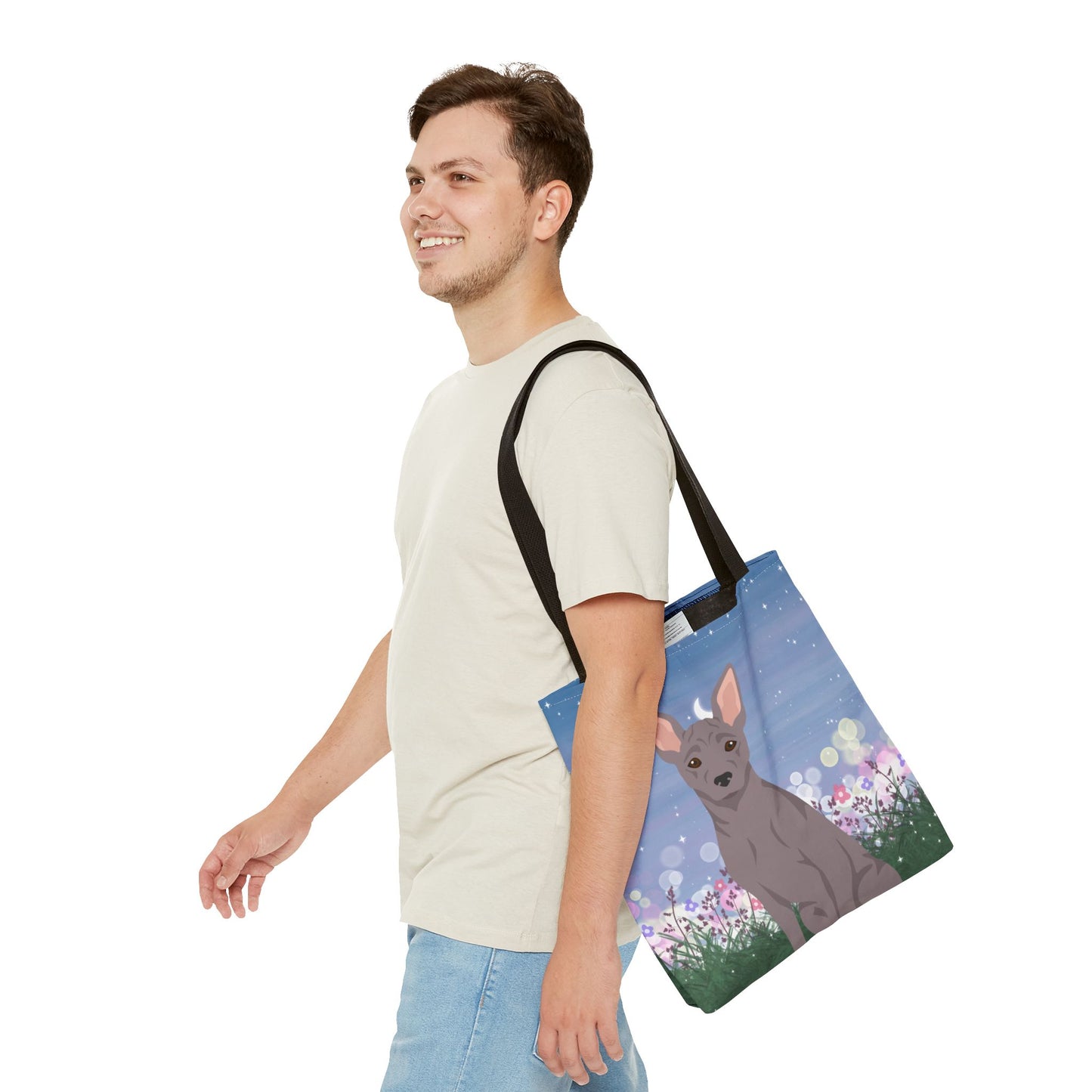 American Hairless Terrier Dog Tote Bag 16x16