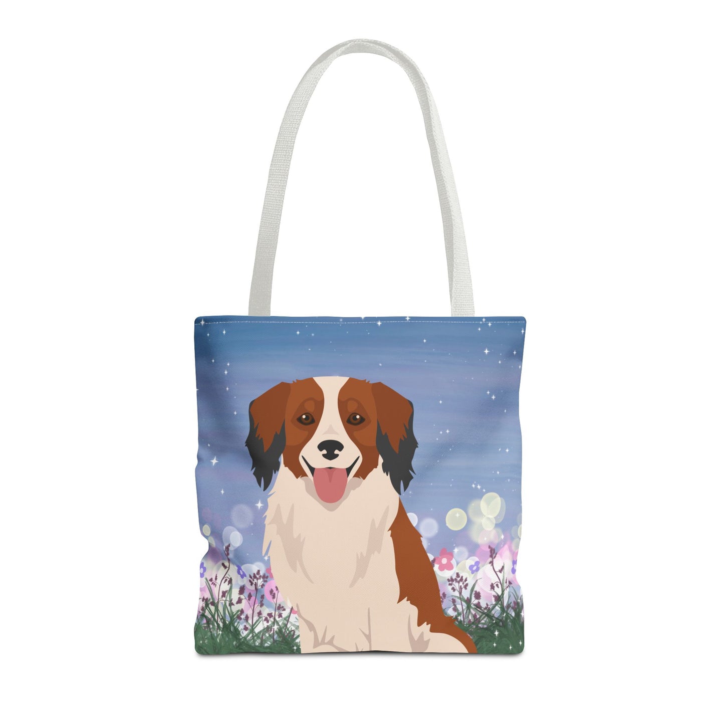 Kooikerhondje Dog Tote Bag 16x16