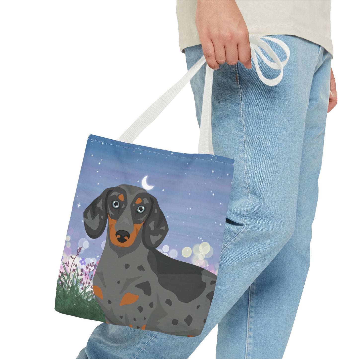 Dachshund Dog Tote Bag 13x13