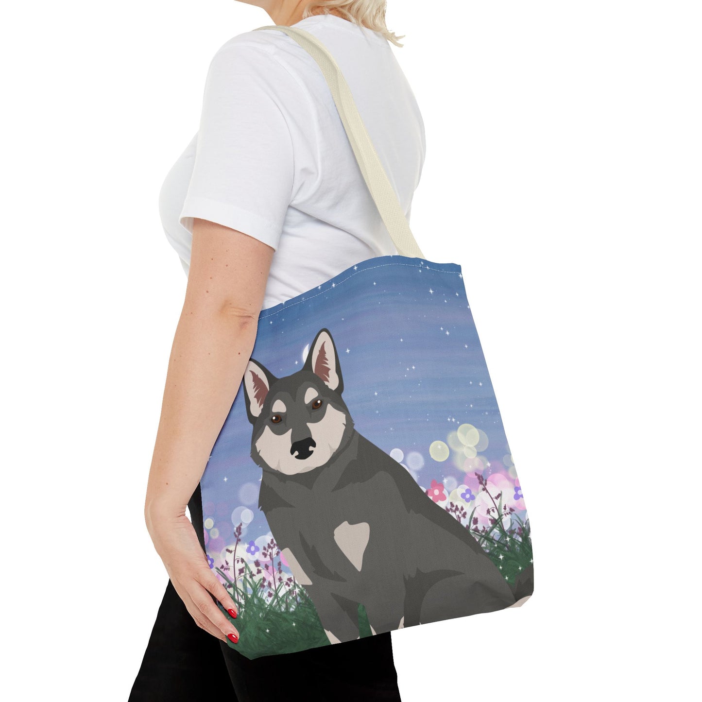 East Siberian Laika Dog Tote Bag 16x16