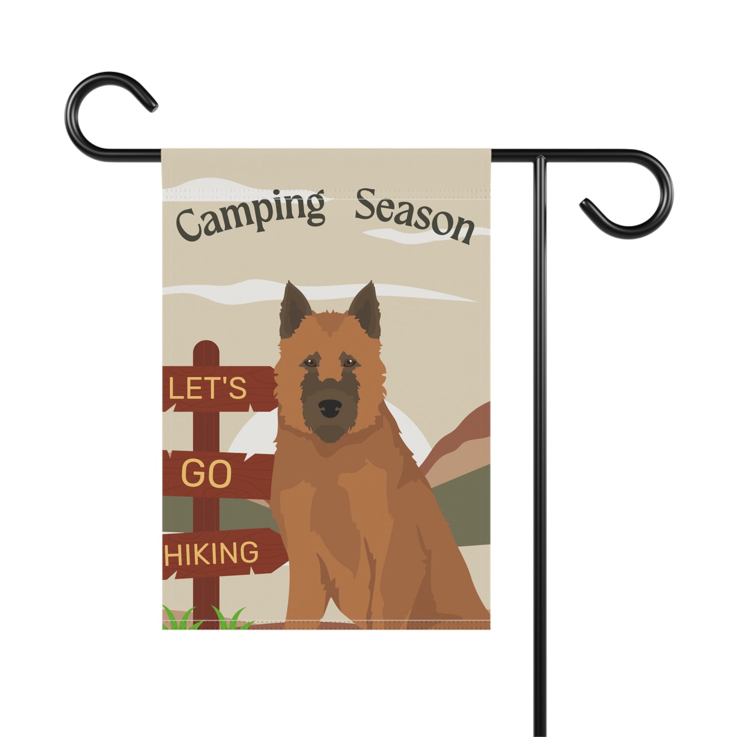 Belgian Laekenois Dog Camping Garden Flag