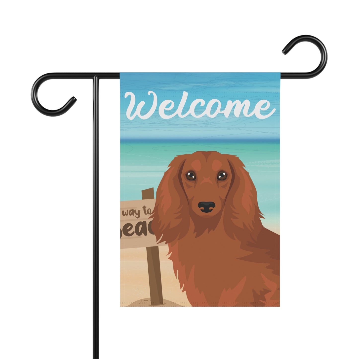 Dachshund Dog Garden Flag