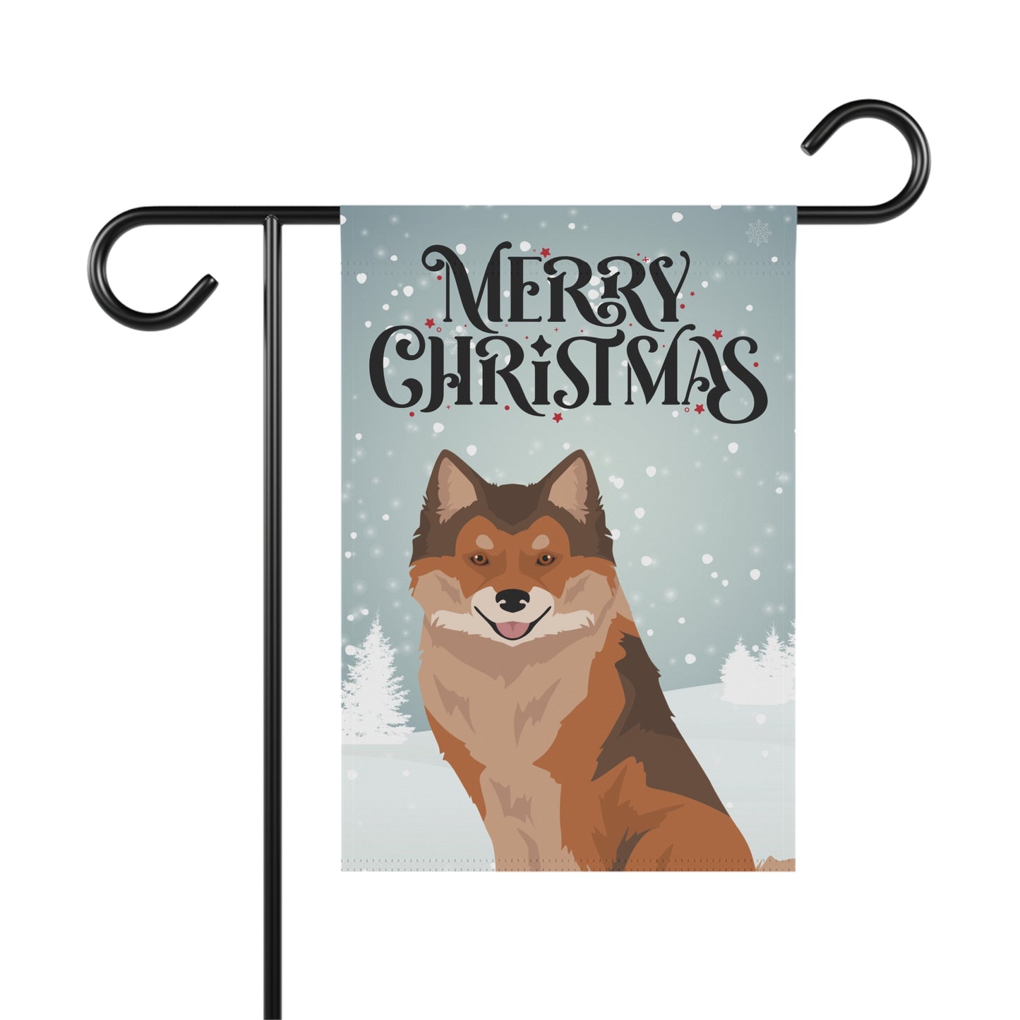 Nenets Herding Laika Dog Garden Flag