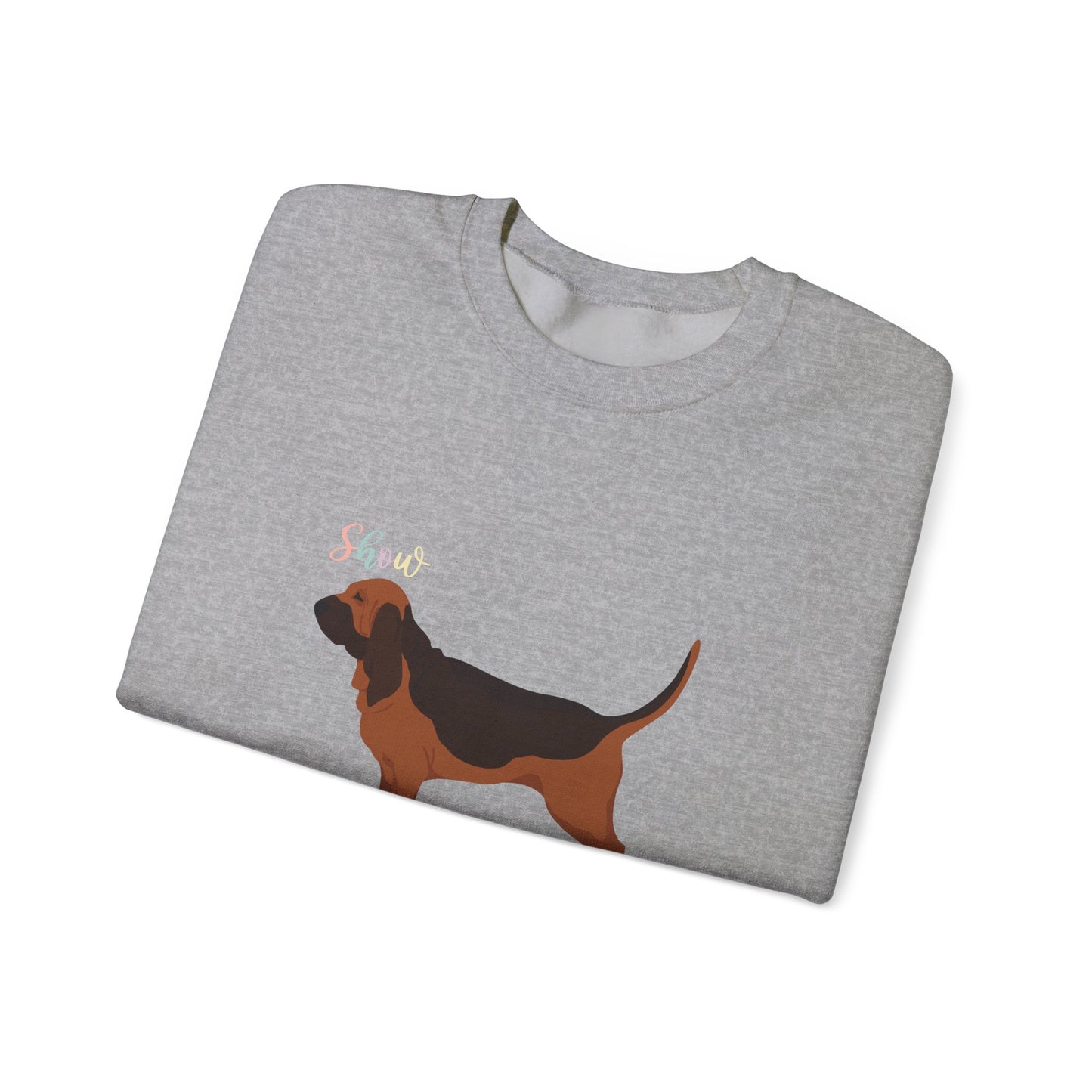 Bloodhound Dog Unisex Heavy Blend Crewneck Sweatshirt