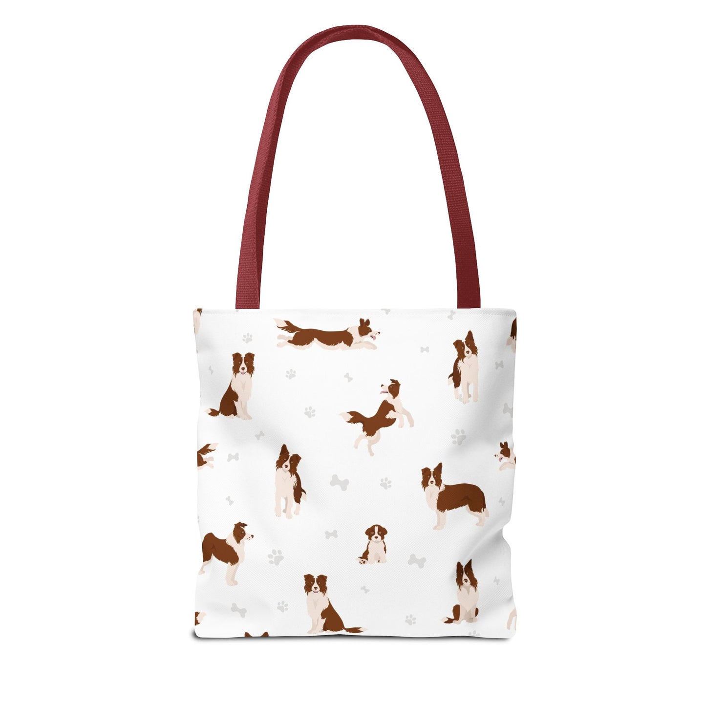Border Collie Dog Tote Bag, Akita Dog Mom Gift