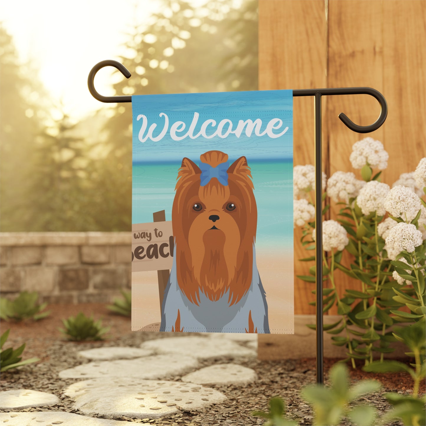 Yorkshire Terrier Dog Garden Flag