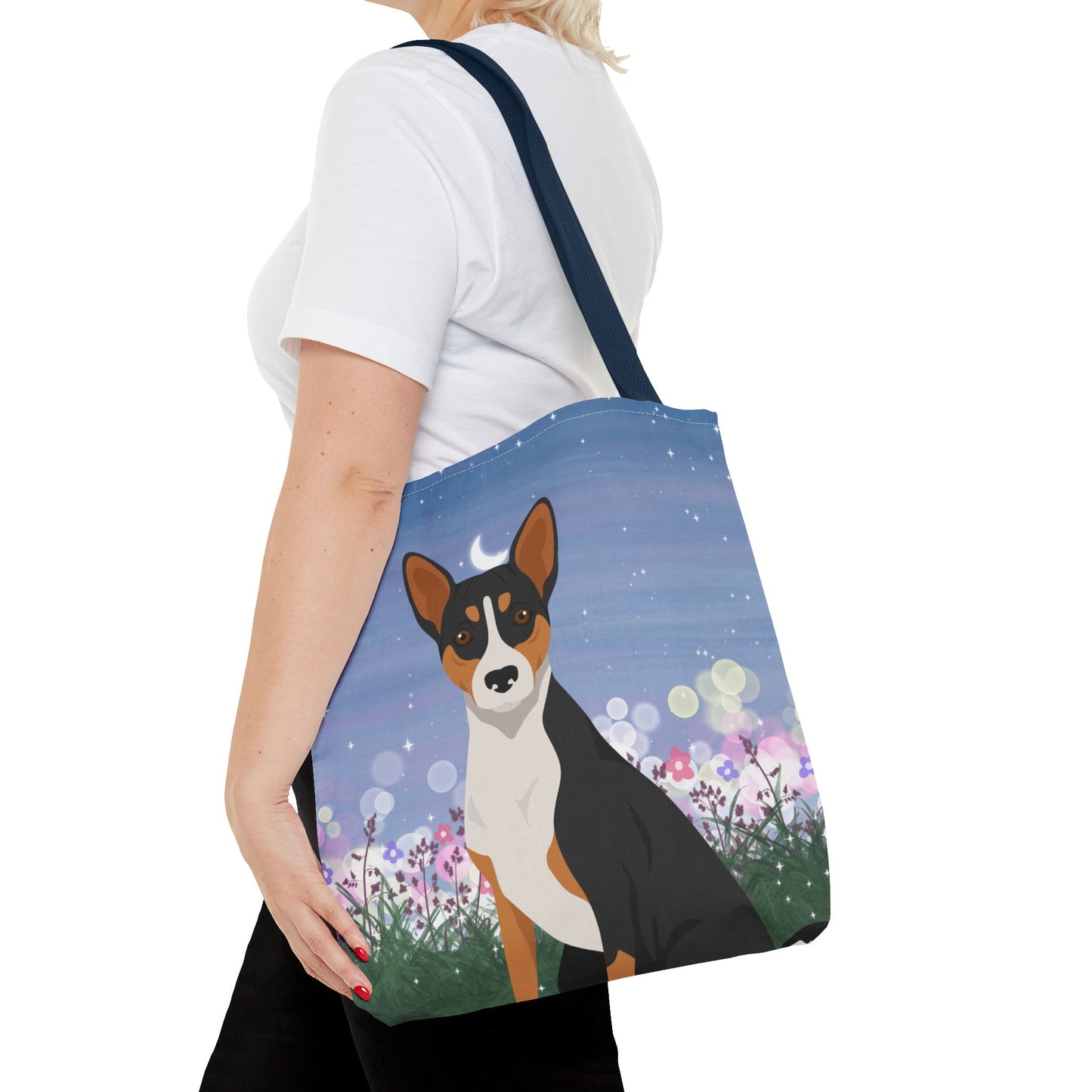 Basenji Dog Tote Bag 16x16