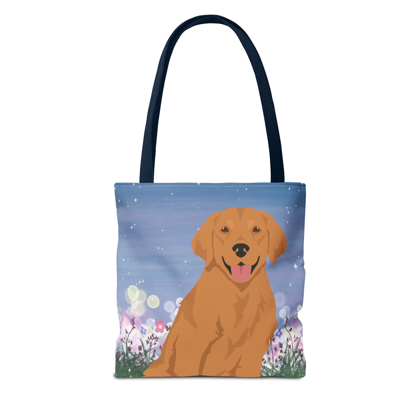 Golden Retriever Dog Tote Bag 13x13