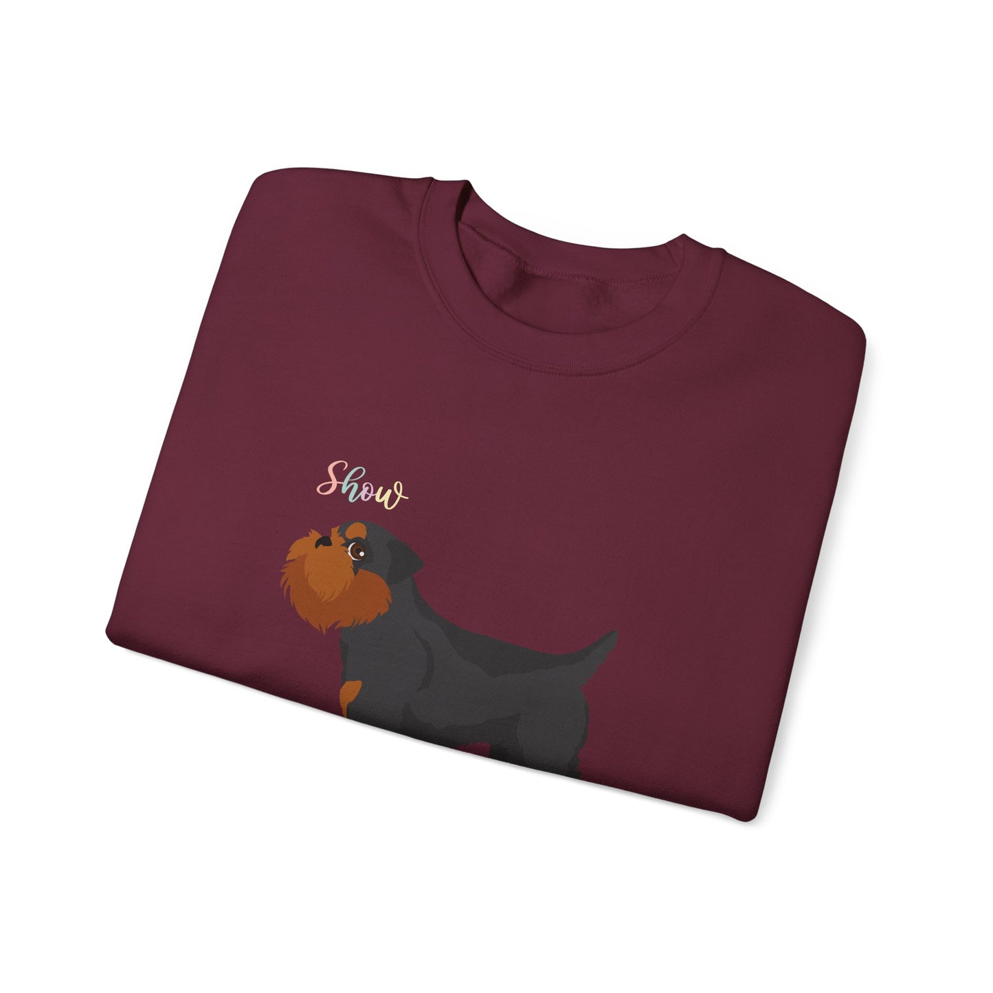 Brussels Griffion Dog Unisex Heavy Blend Crewneck Sweatshirt