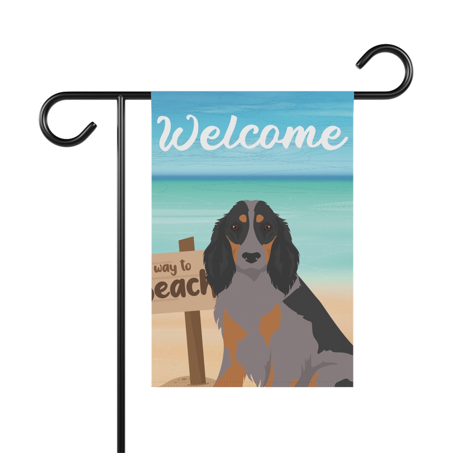 Picardy Spaniel Dog Garden Flag