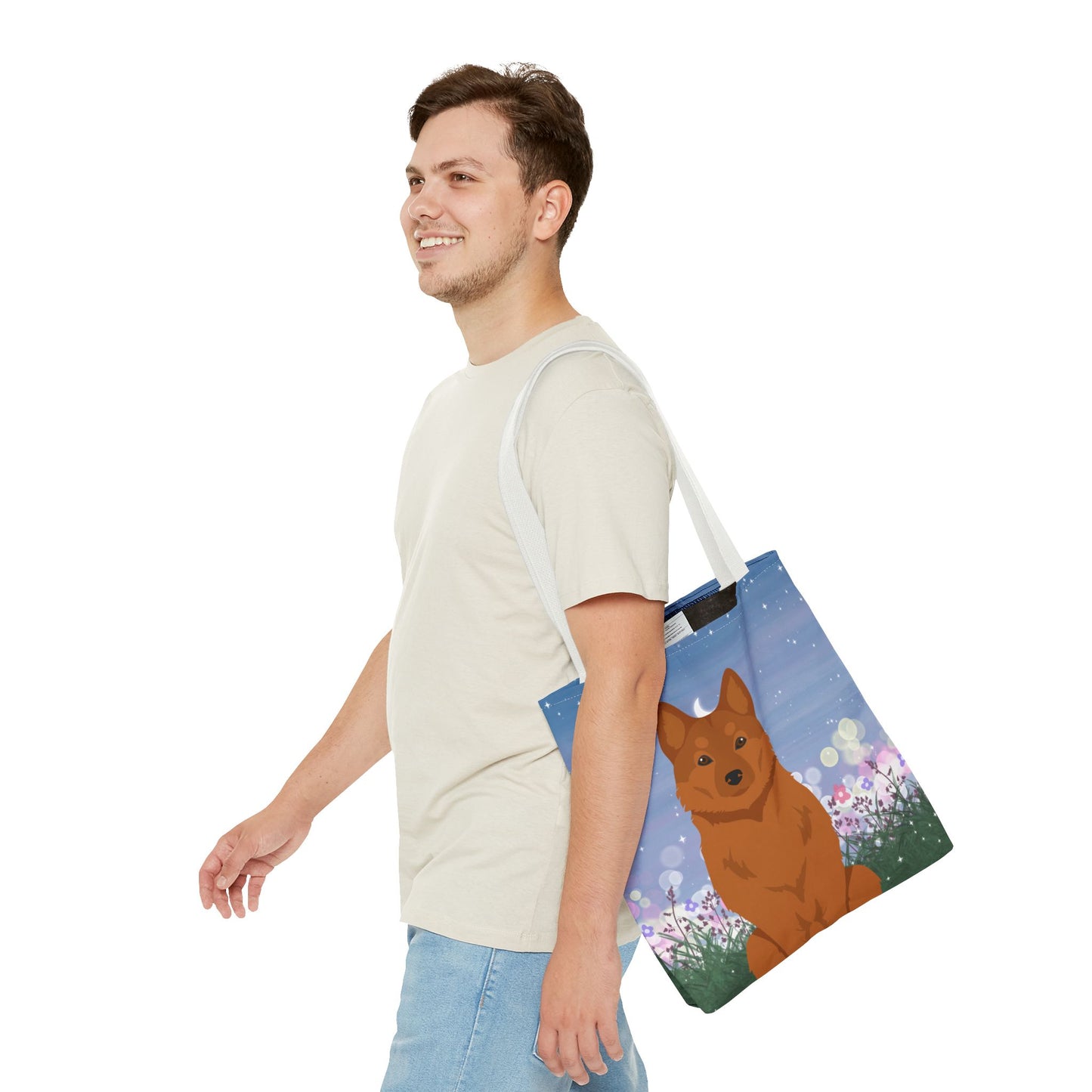 Finnish Spitz Dog Tote Bag 16x16