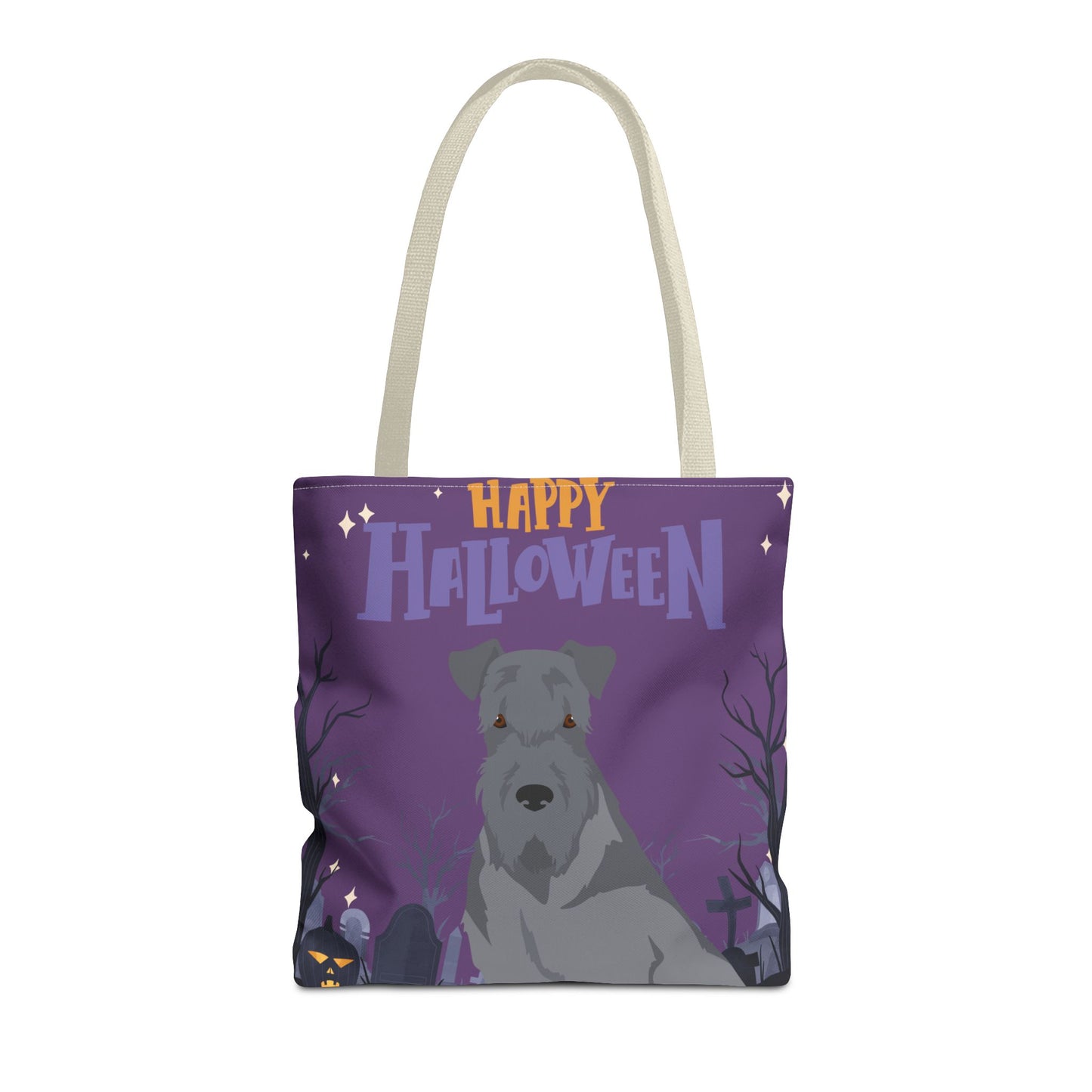 Kerry Blue Terrier Dog Happy Halloween Tote Bag 16x16