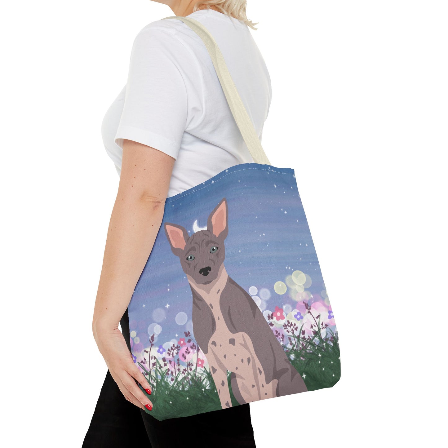 American Hairless Terrier Dog Tote Bag 16x16