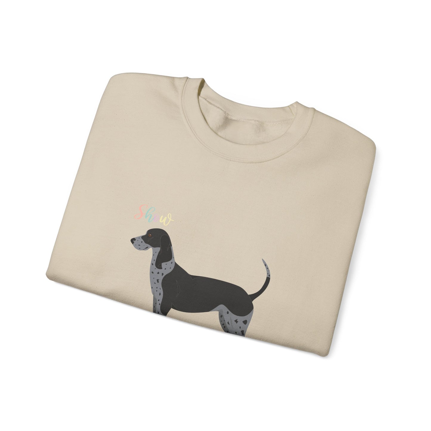 American English Coonhound Dog Unisex Heavy Blend Crewneck Sweatshirt