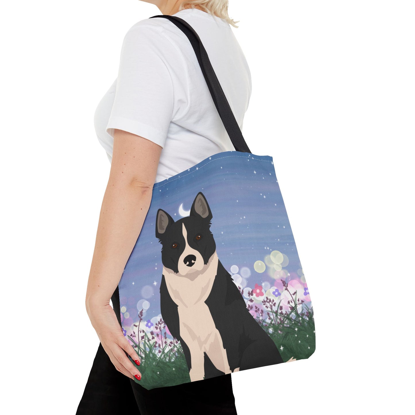 Karelian Bear Dog Dog Tote Bag 16x16