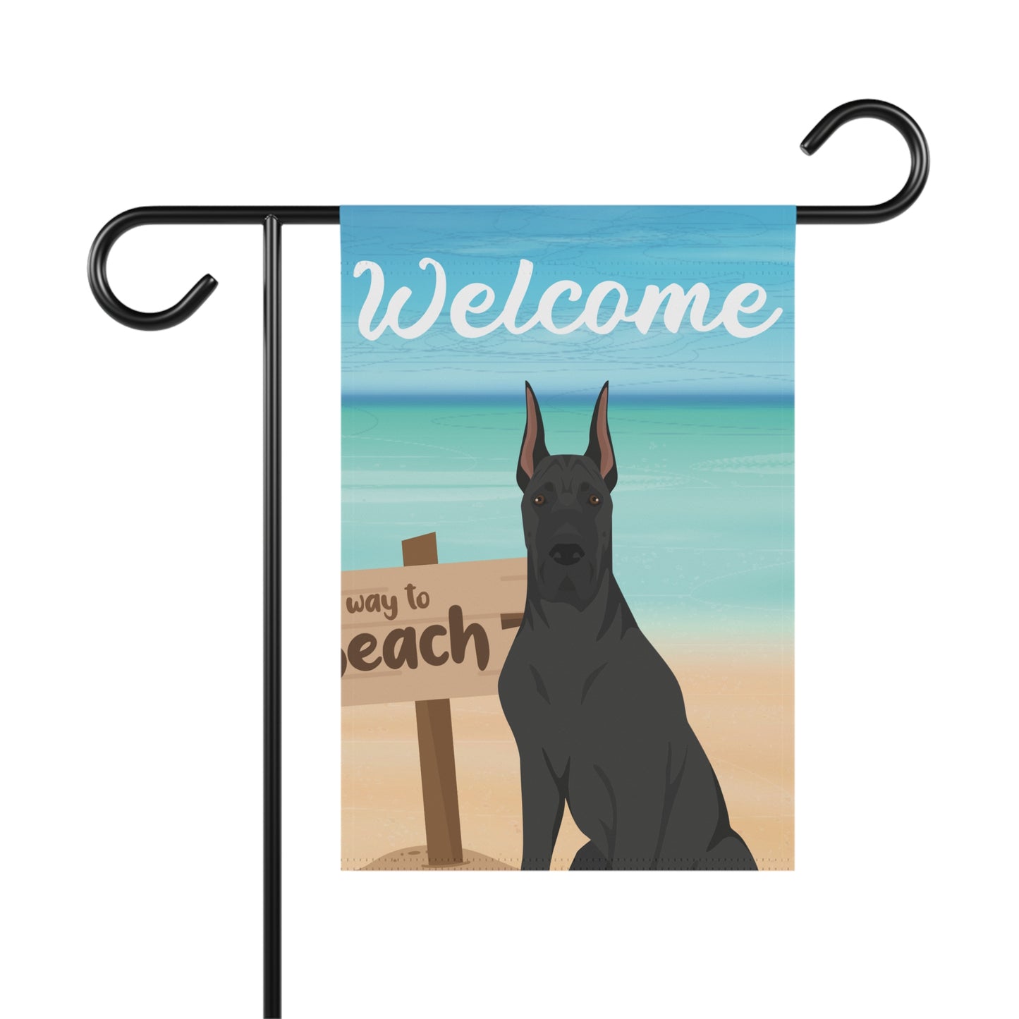 Great Dane Dog Garden Flag
