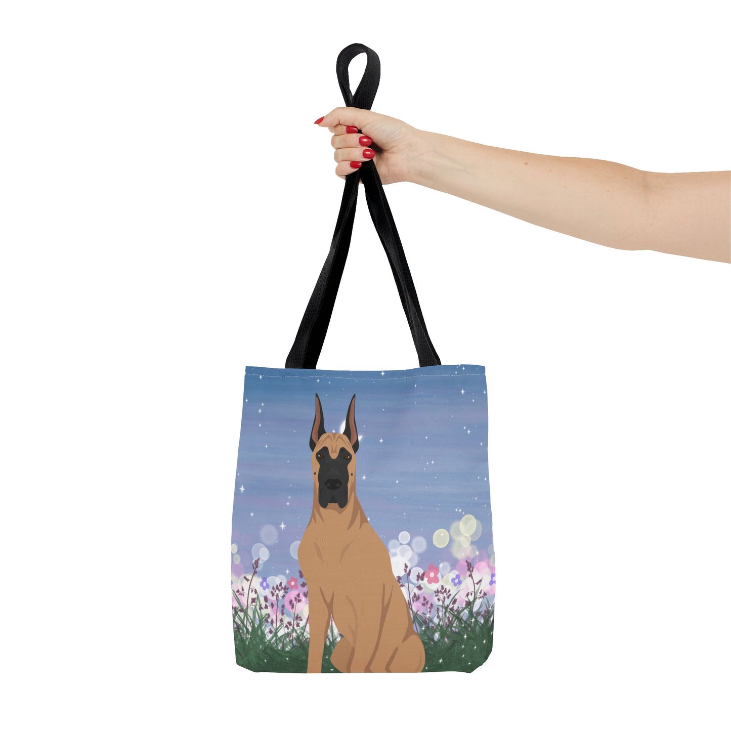 Great Dane Dog Tote Bag 13x13