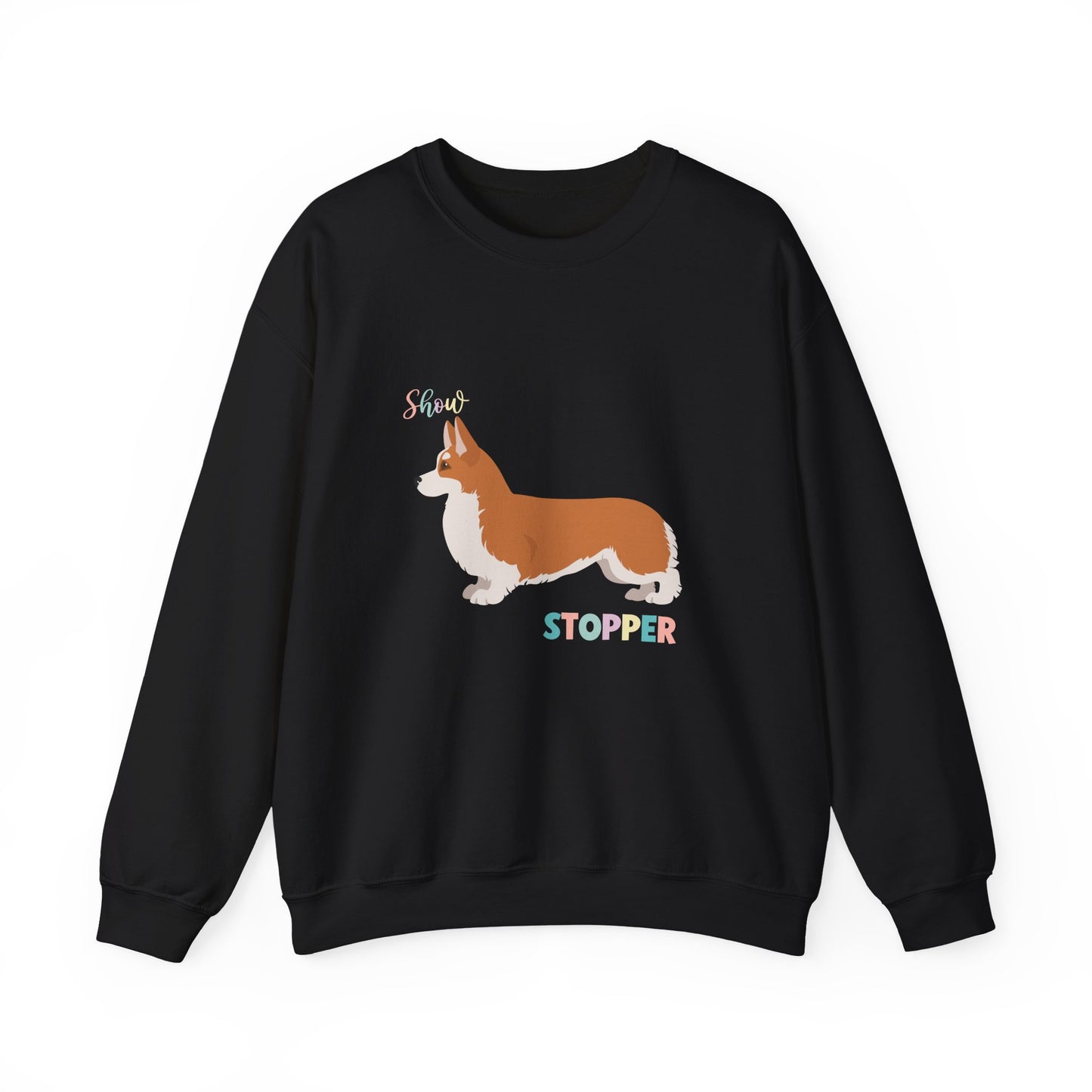 Pembroke Welsh Corgi Dog Unisex Heavy Blend Crewneck Sweatshirt