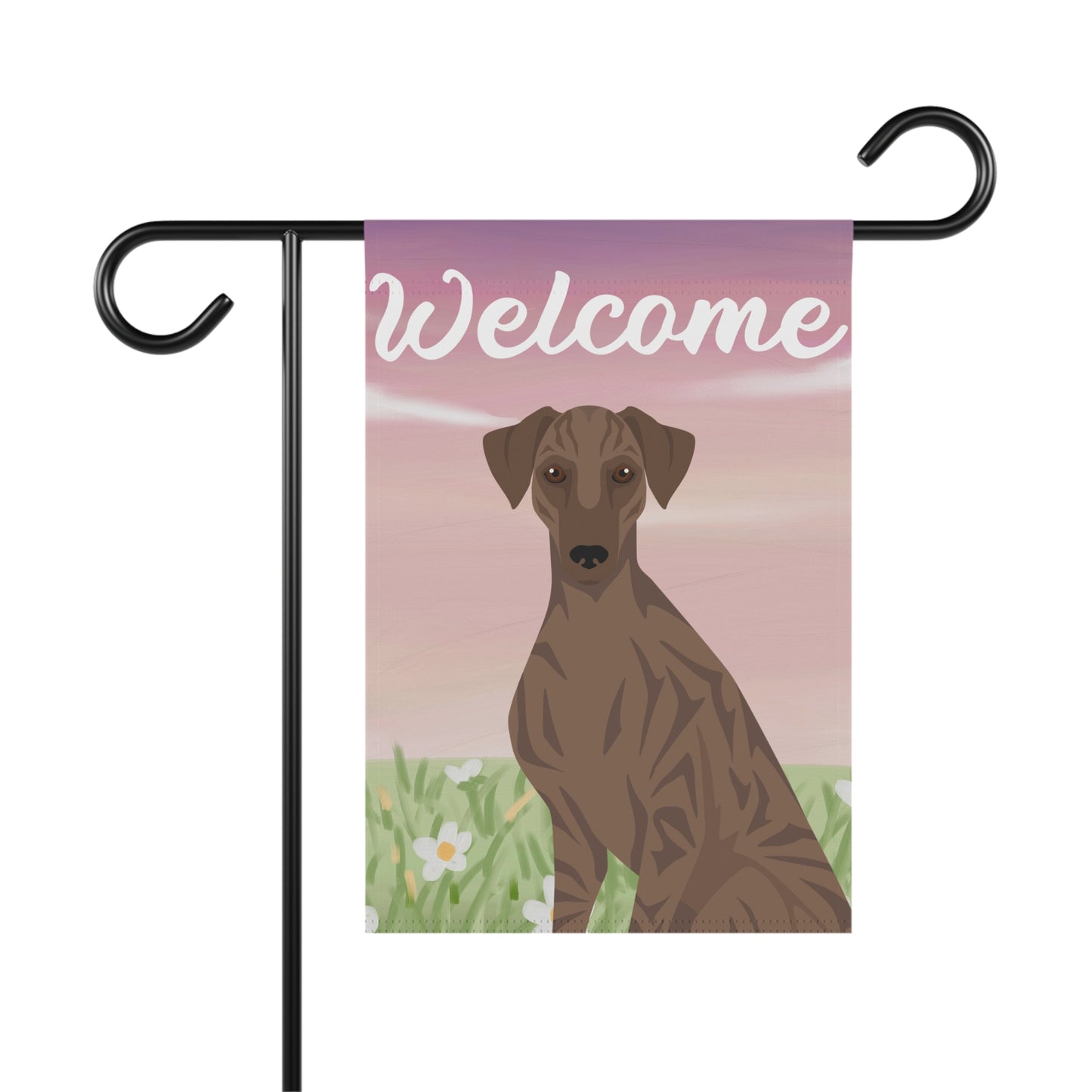 Sloughi Dog Welcome Garden Flag