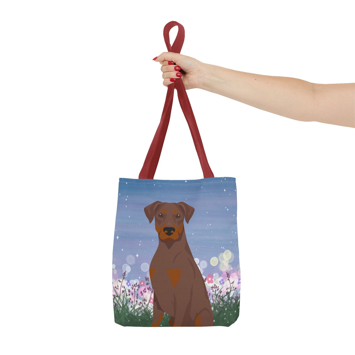 Dobermann Pinscher Dog Tote Bag 13x13
