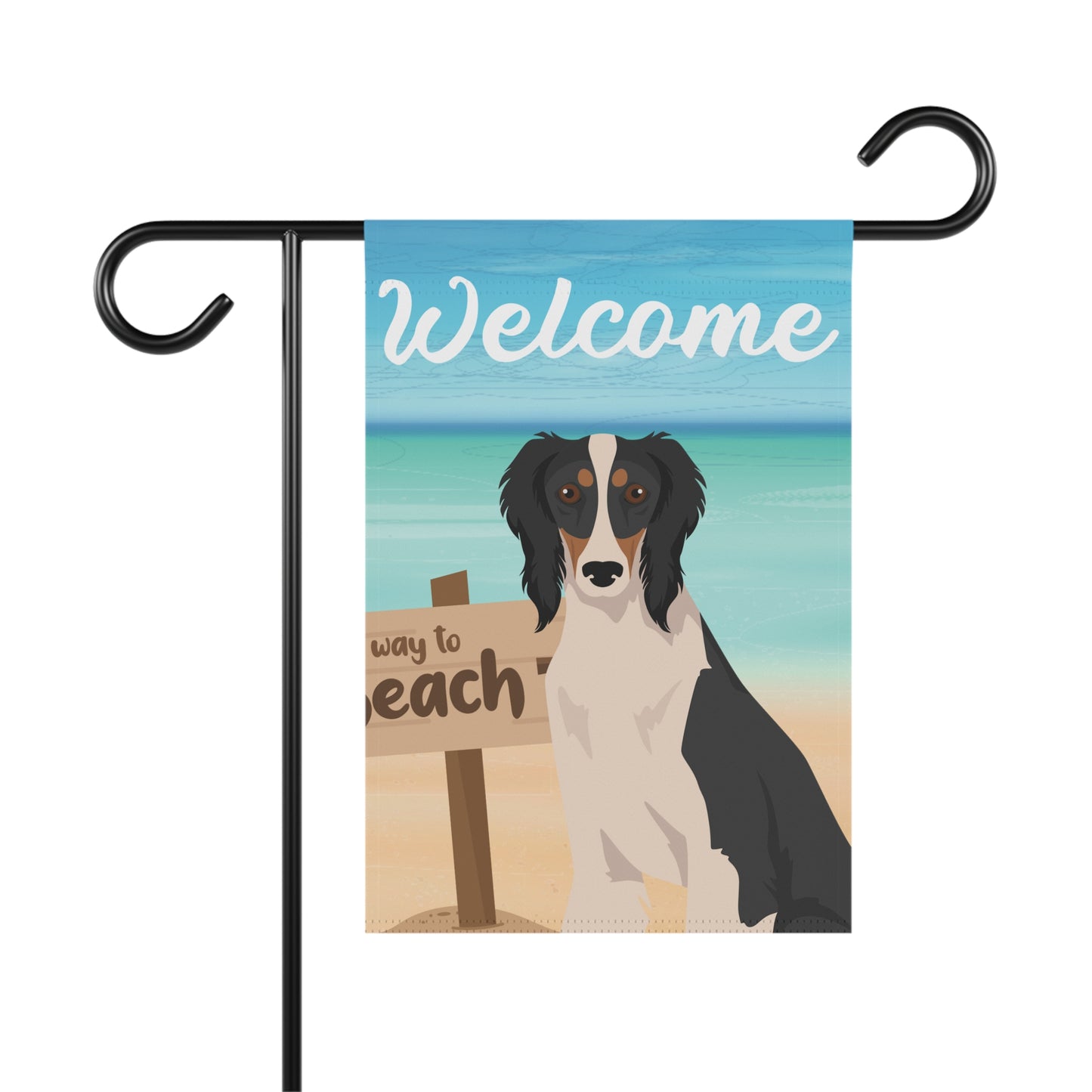 Saluki Dog Garden Flag
