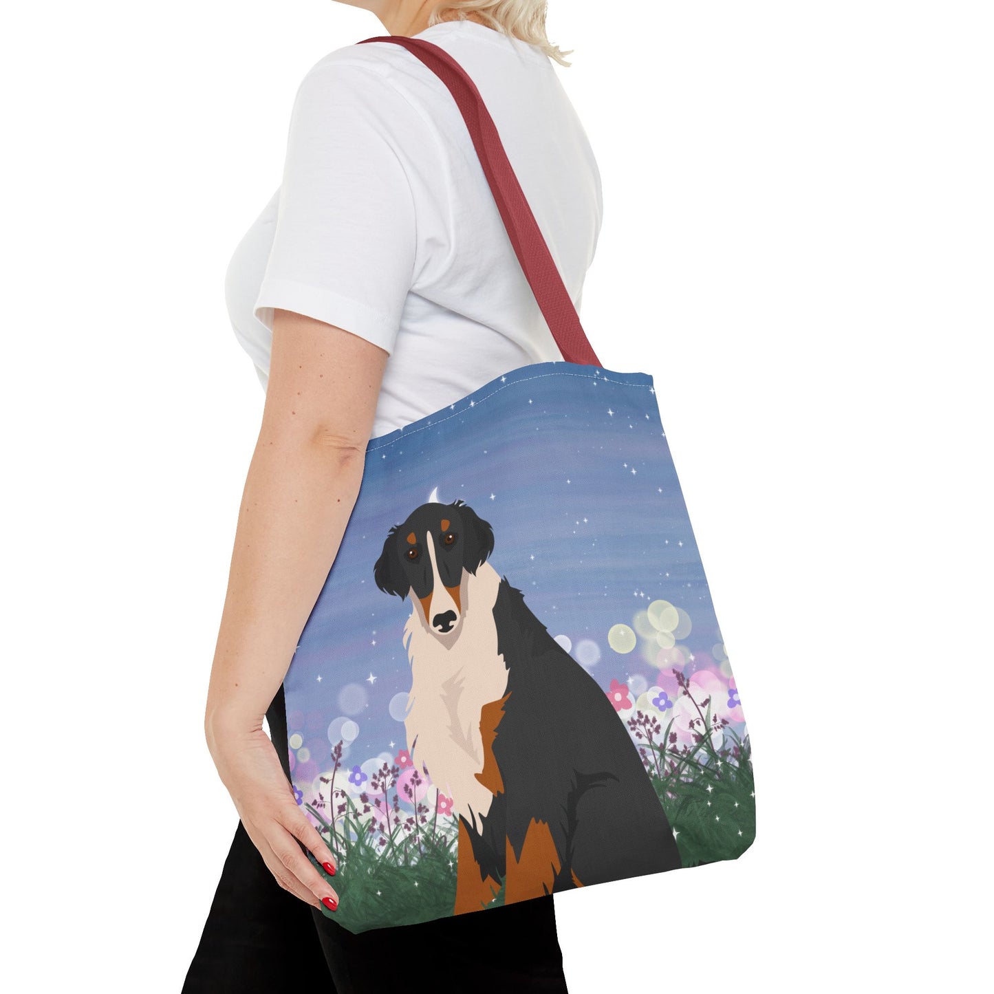Borzoi Dog Tote Bag 16x16